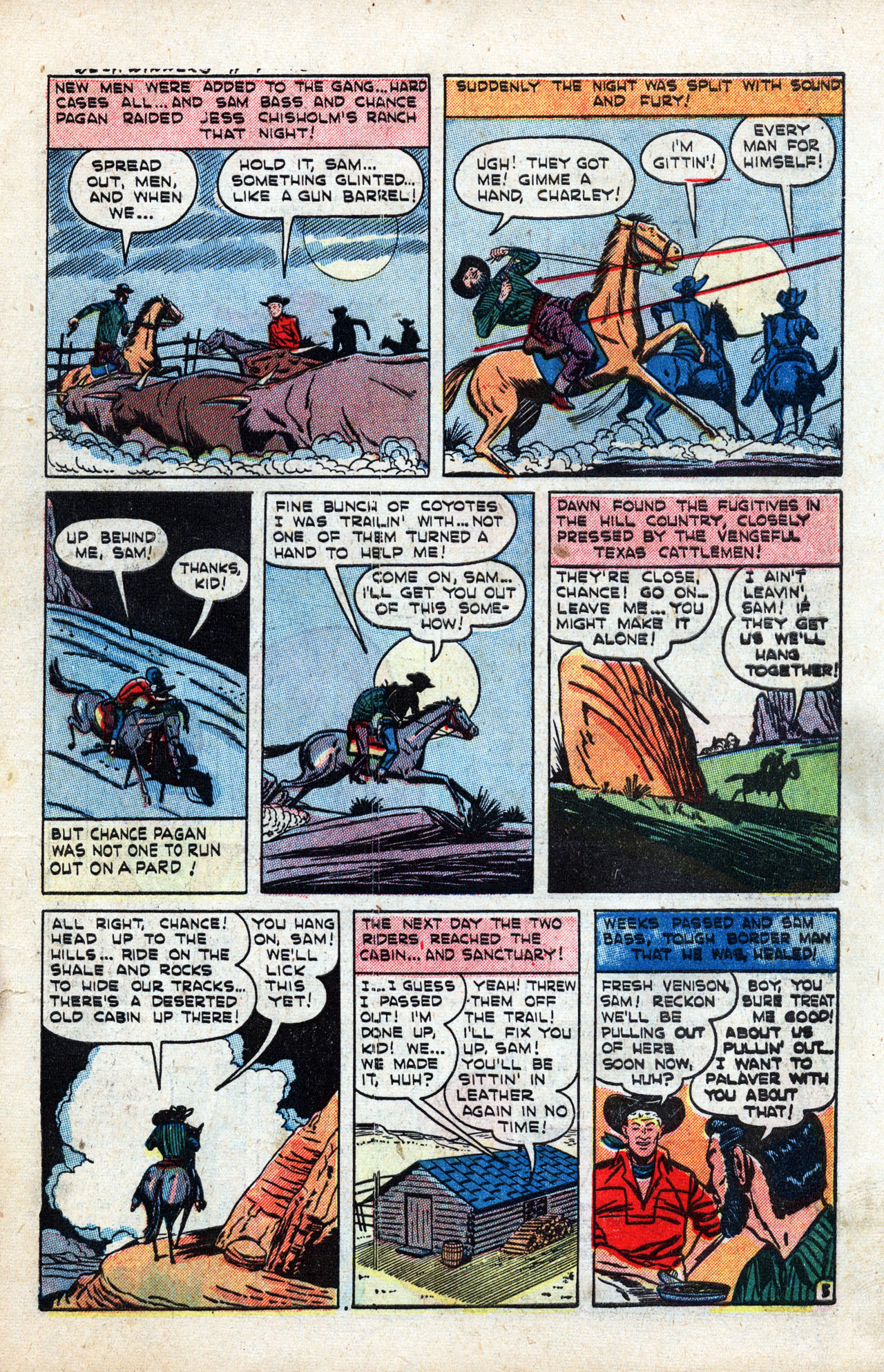 Read online Western Winners comic -  Issue #7 - 7