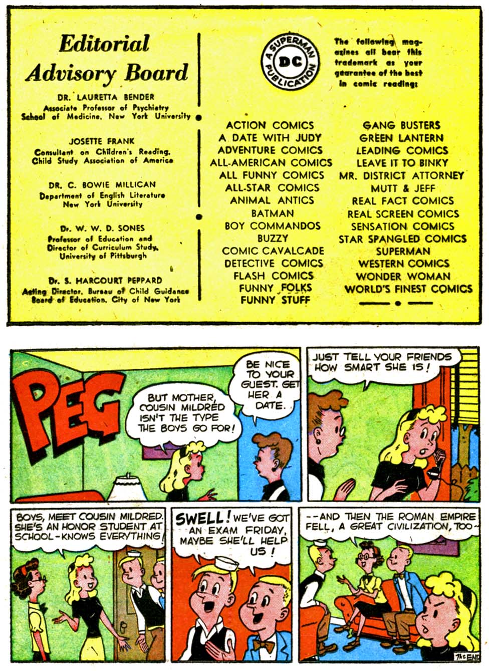 Read online A Date with Judy comic -  Issue #5 - 36