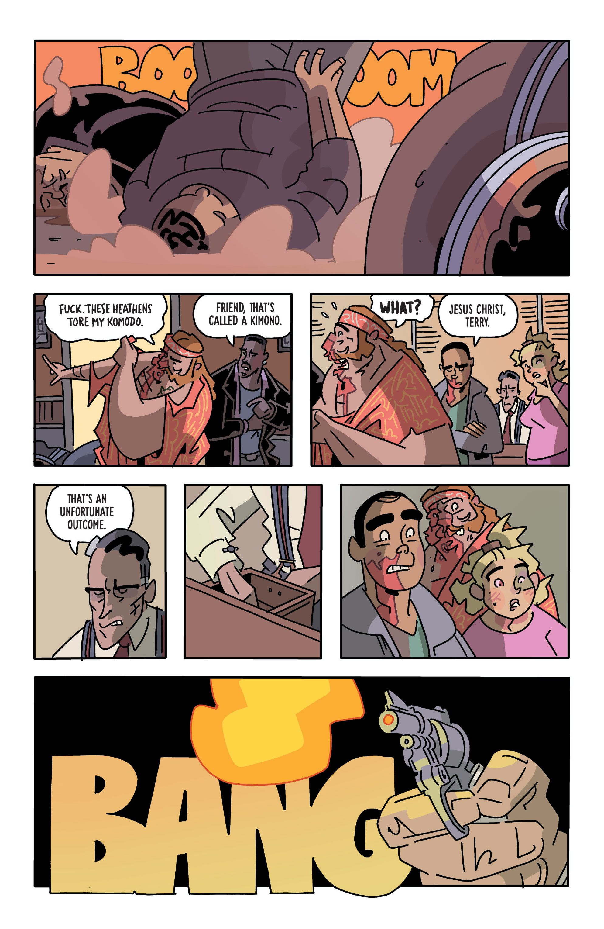 Read online The Six Sidekicks of Trigger Keaton comic -  Issue #6 - 17
