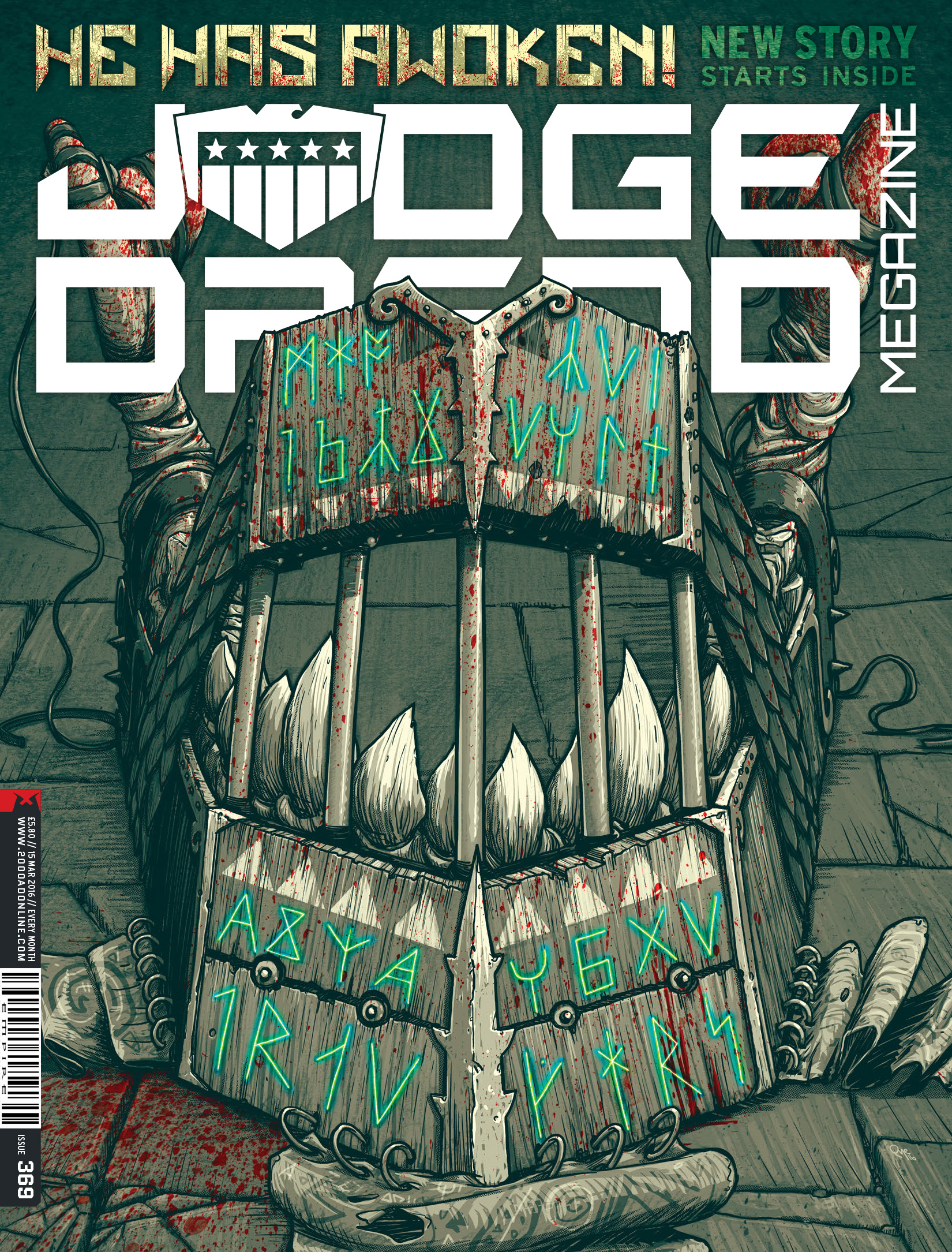 Read online Judge Dredd Megazine (Vol. 5) comic -  Issue #369 - 1