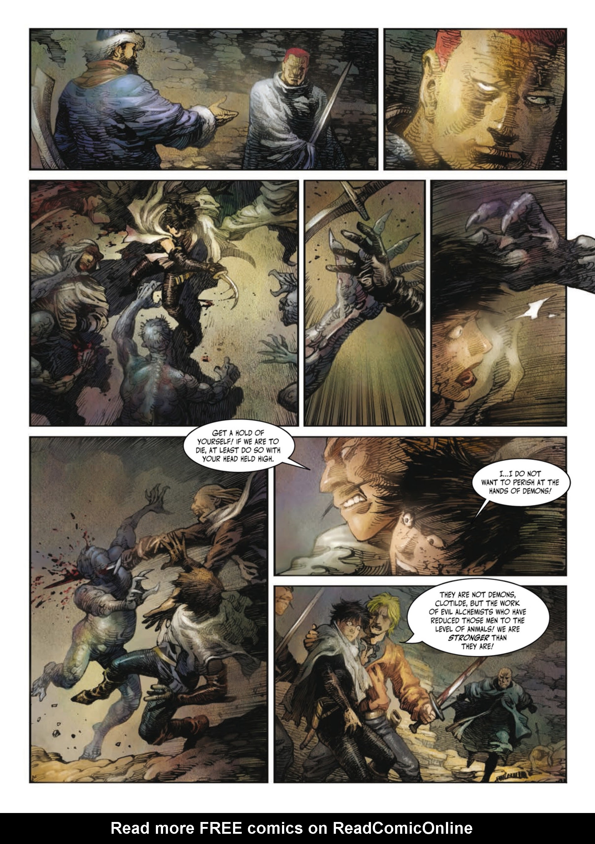 Read online Crusades comic -  Issue #1 - 134