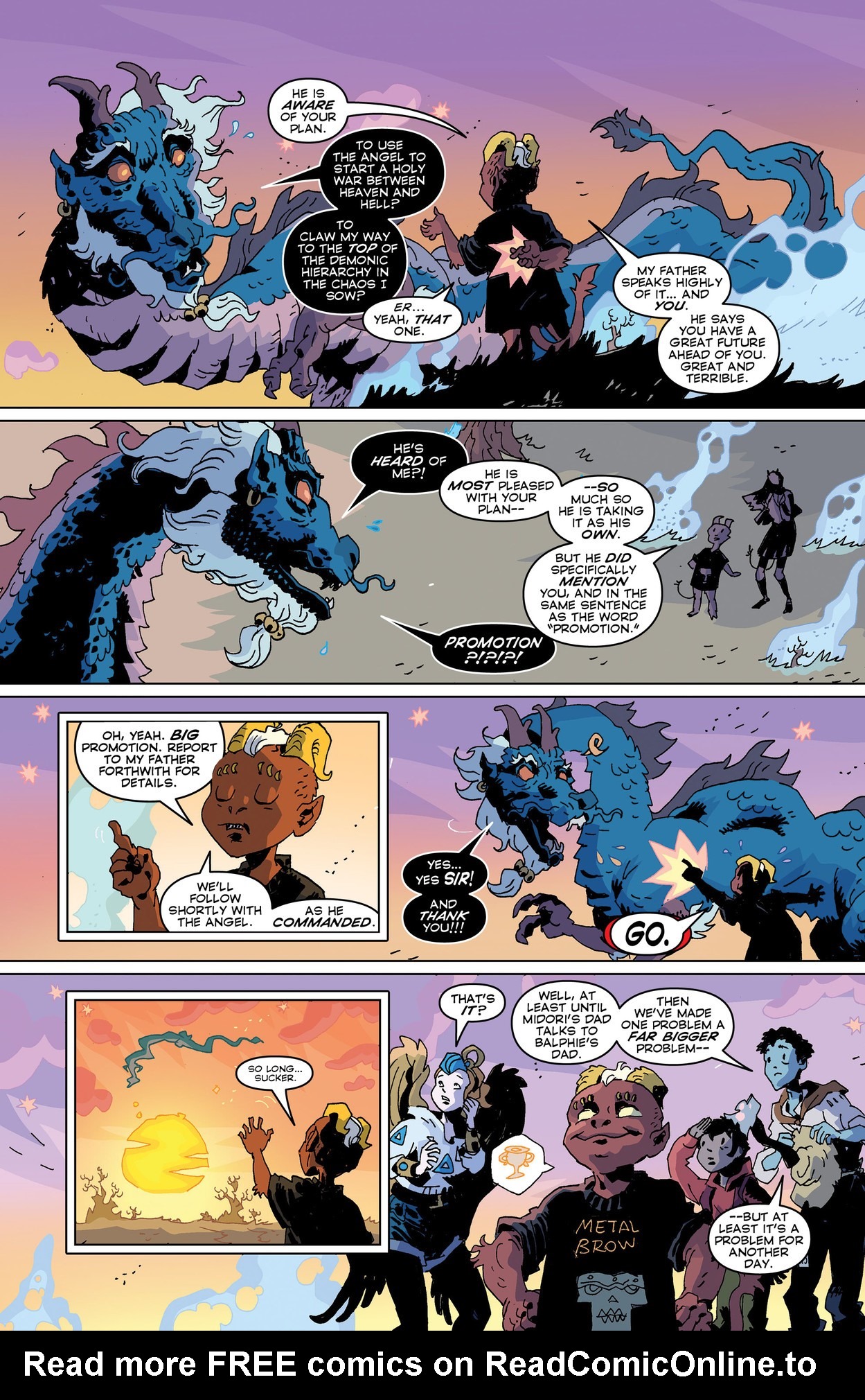 Read online In Hell We Fight! comic -  Issue #5 - 17