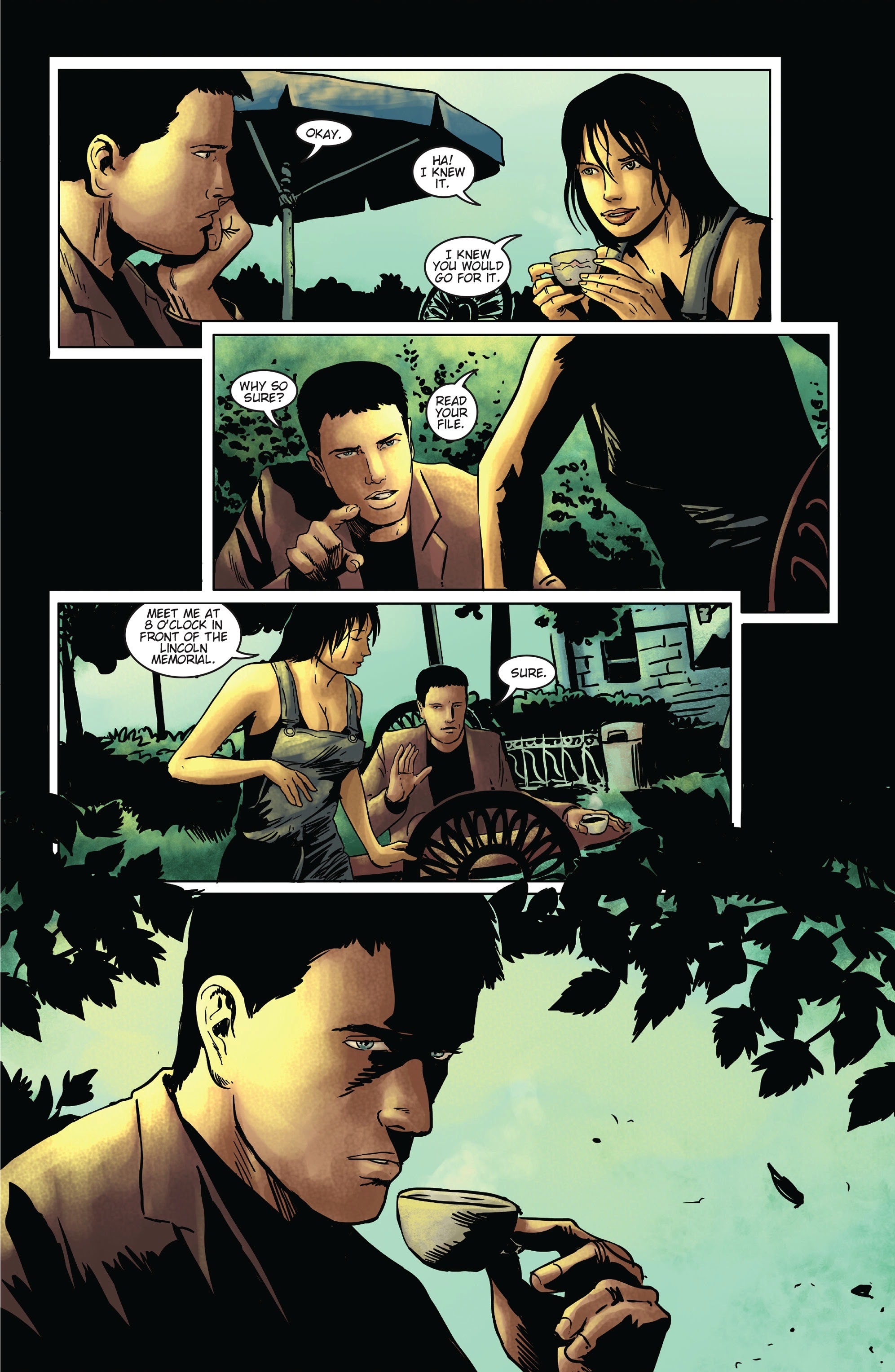 Read online Left On Mission comic -  Issue #3 - 11