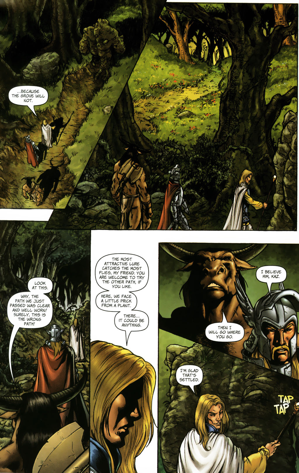 Read online Dragonlance: The Legend of Huma comic -  Issue #5 - 6