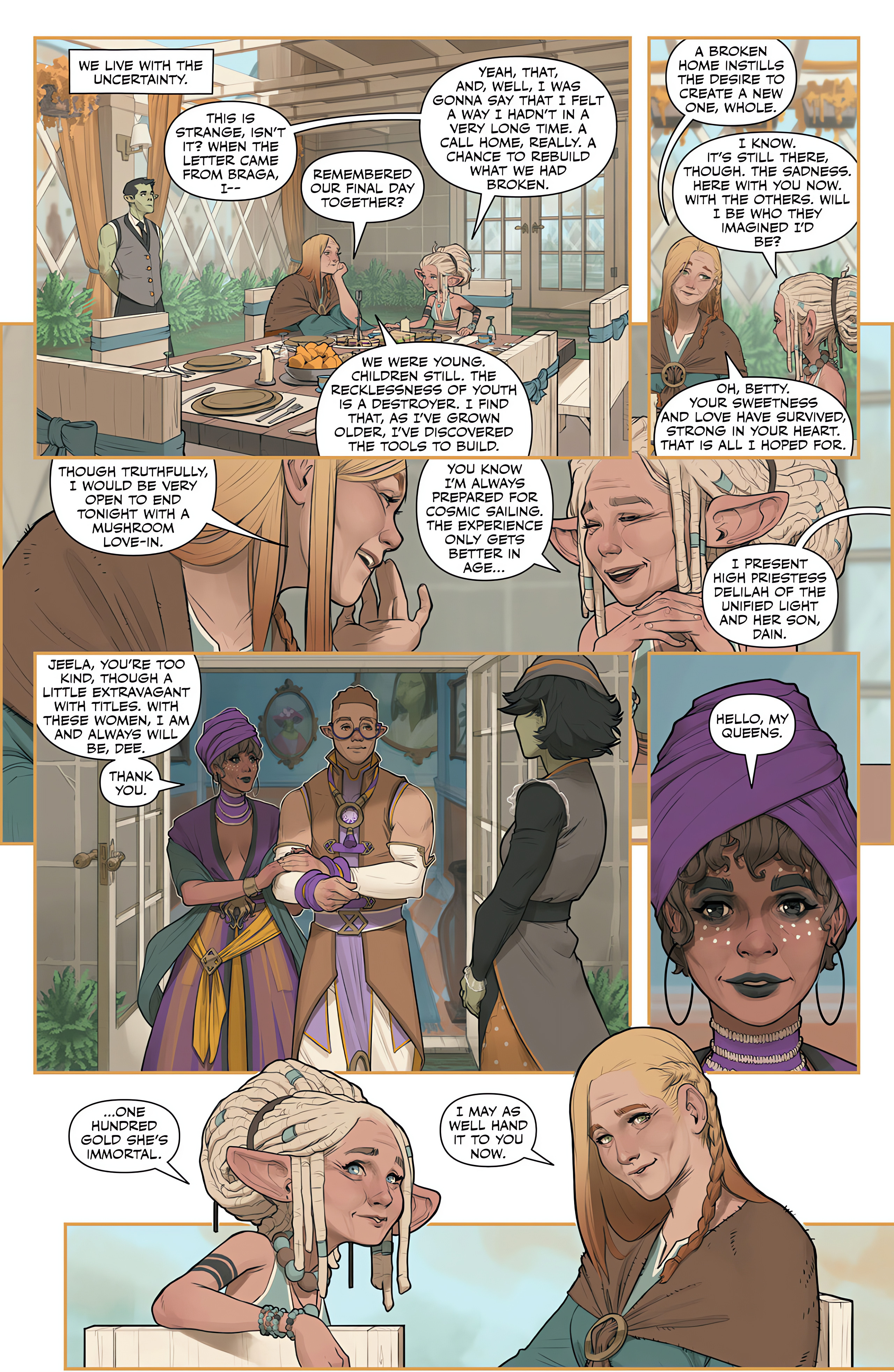 Read online Rat Queens: Sisters Warriors Queens comic -  Issue # TPB - 40