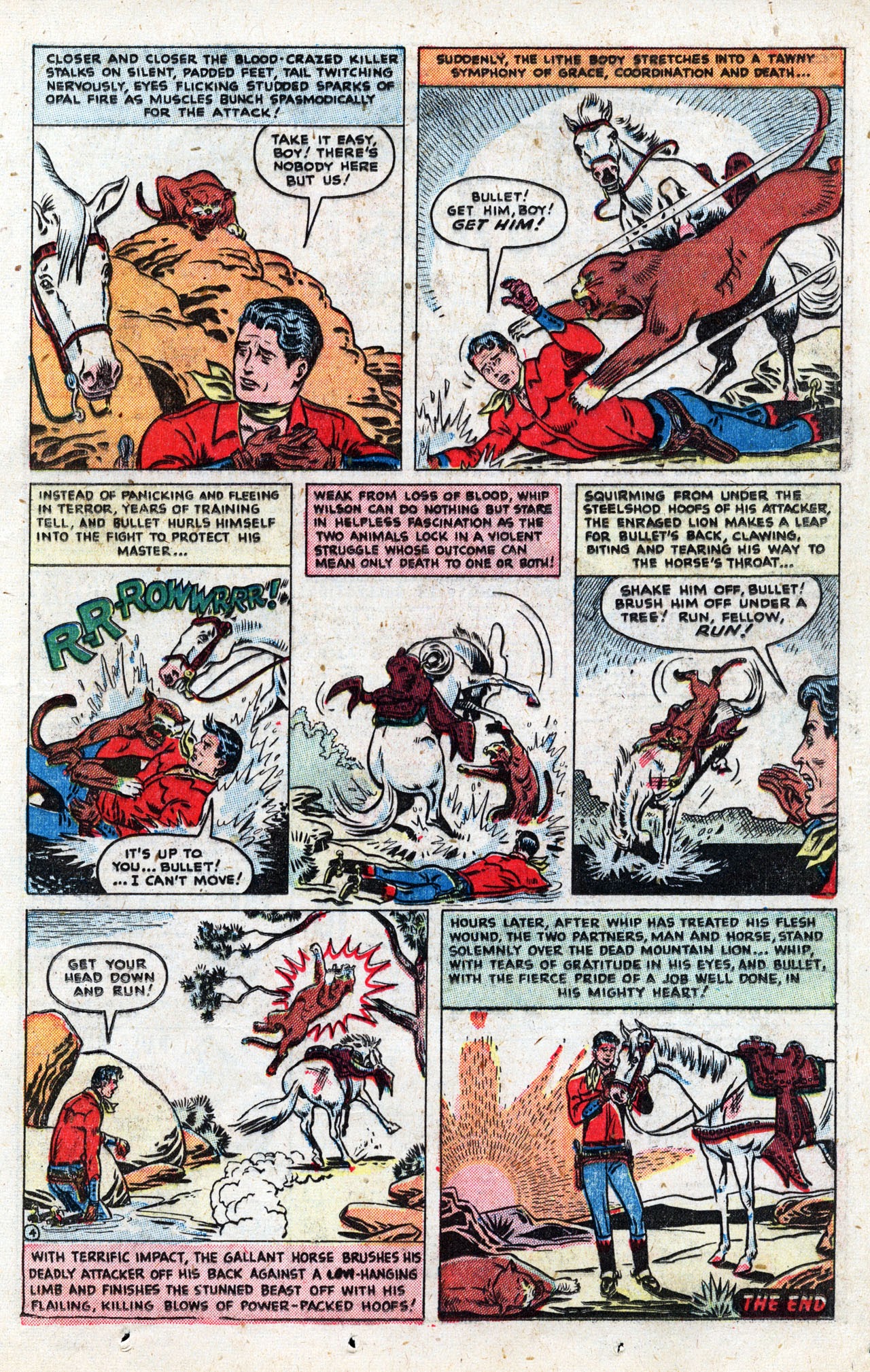 Read online Whip Wilson comic -  Issue #10 - 23