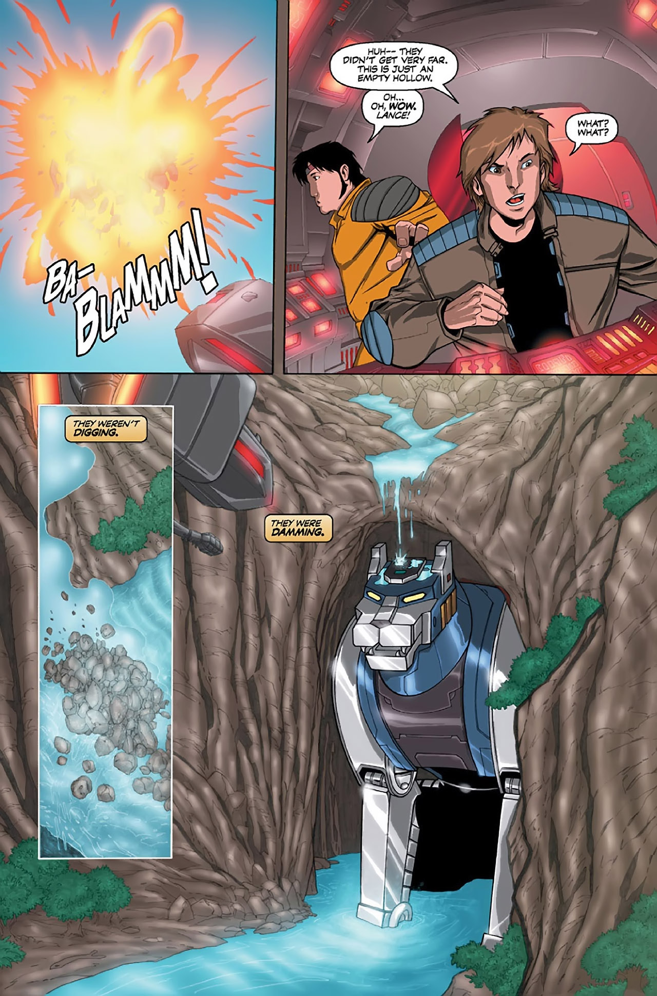 Read online Voltron: Defender of the Universe (Existed) comic -  Issue #2 - 13