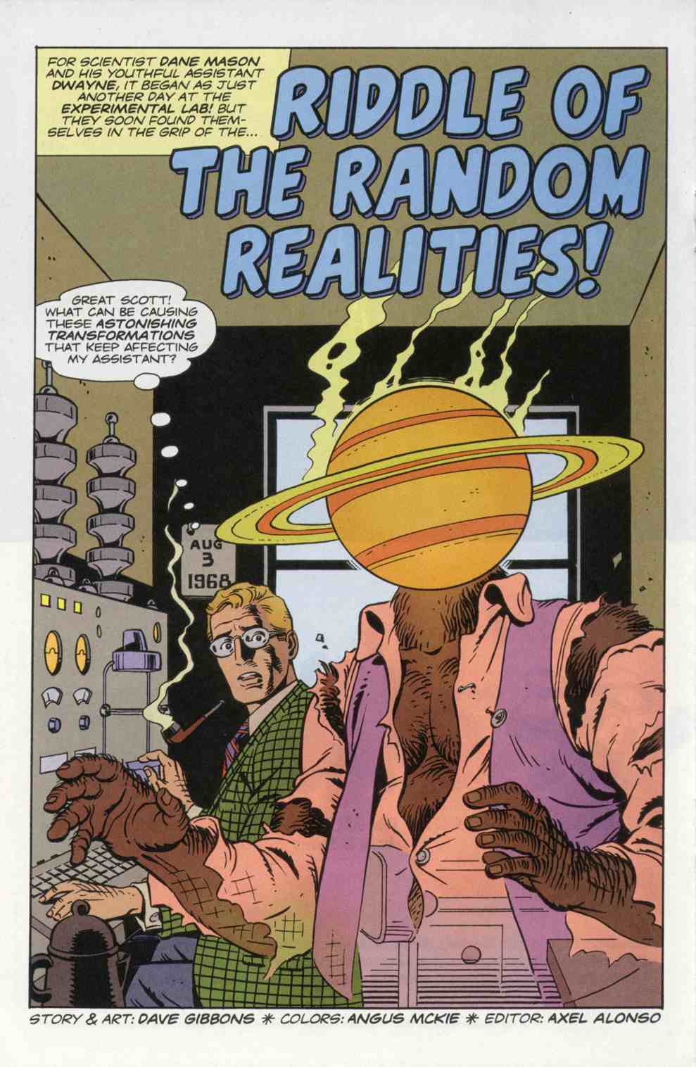 Read online Strange Adventures (1999) comic -  Issue #1 - 15