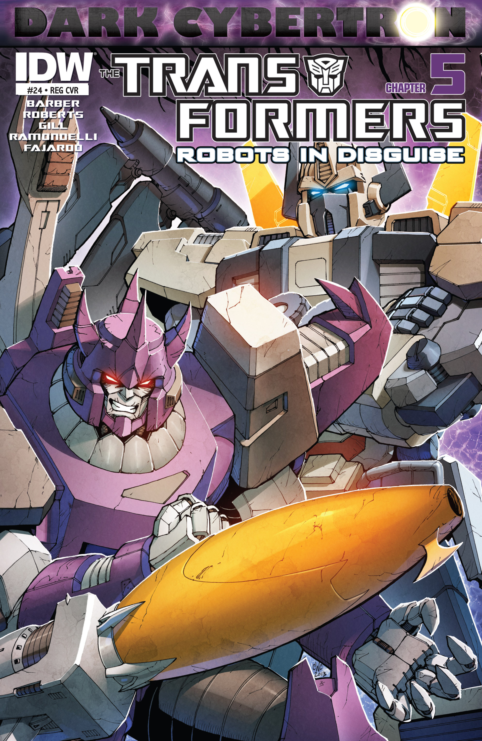 Read online Transformers: Robots In Disguise (2012) comic -  Issue #24 - 1