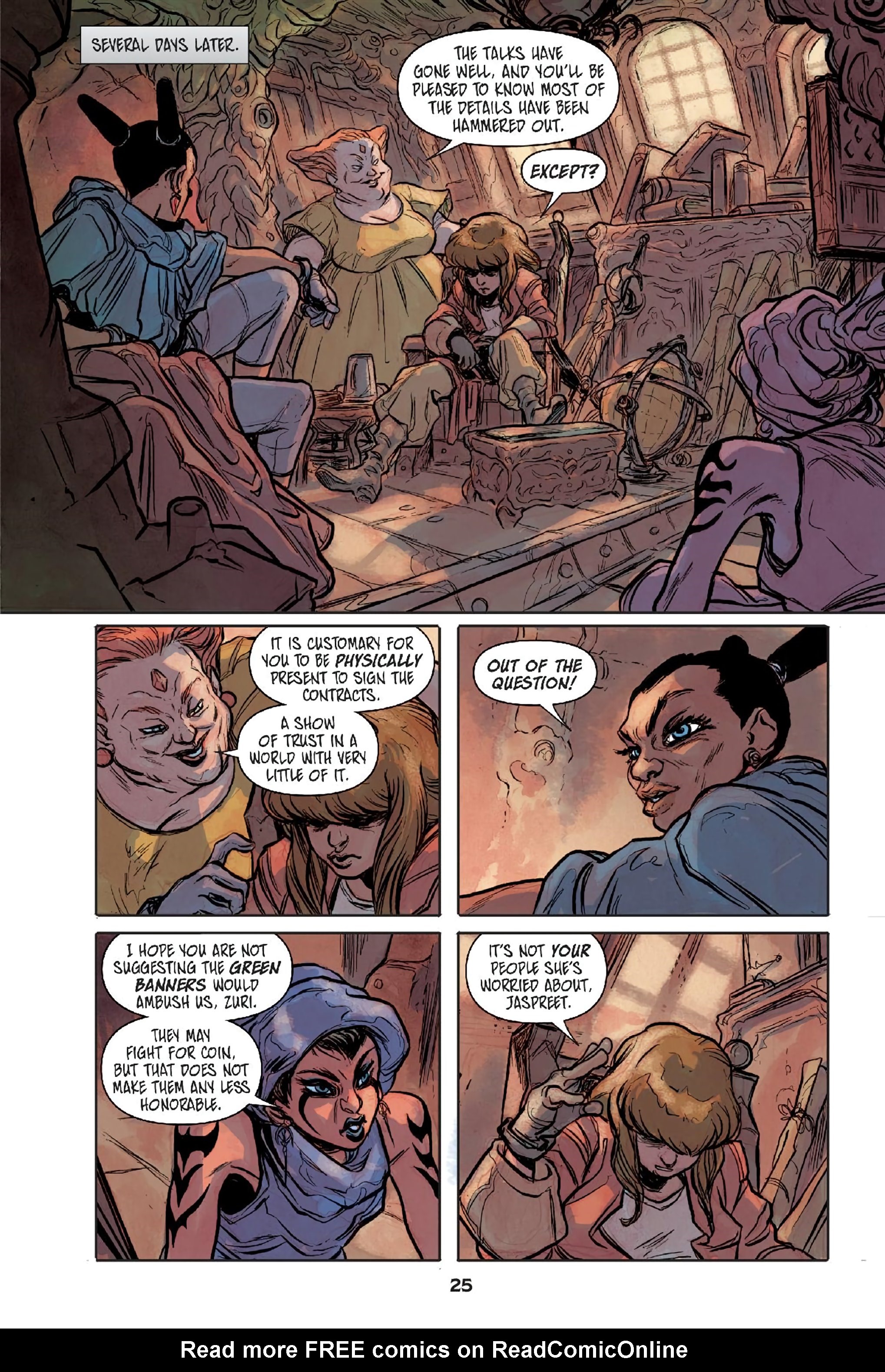 Read online Sea Serpent's Heir comic -  Issue # TPB 2 (Part 1) - 37