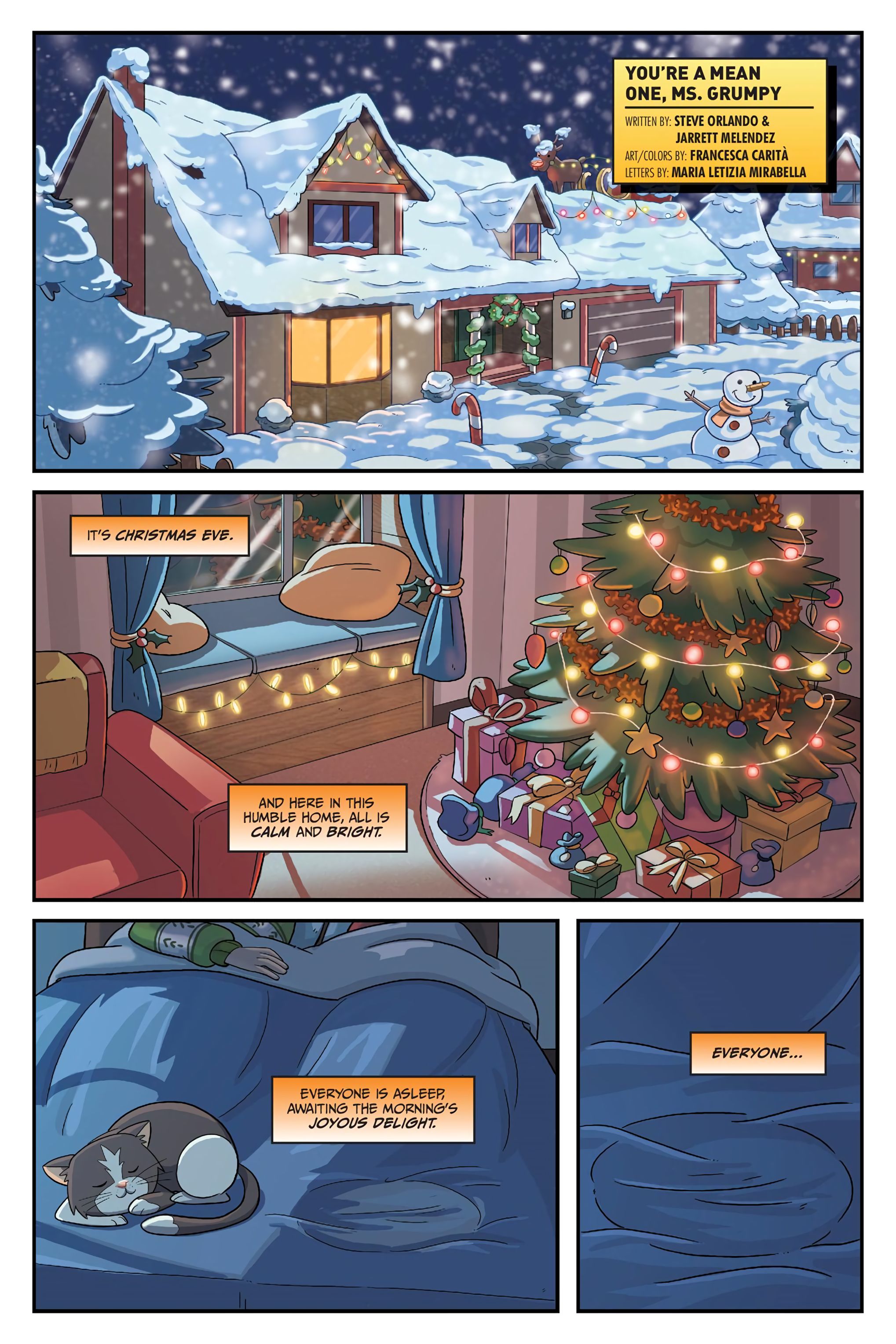 Read online Grumpy Cat: The Grumpus and Other Horrible Holiday Tales comic -  Issue # TPB - 32