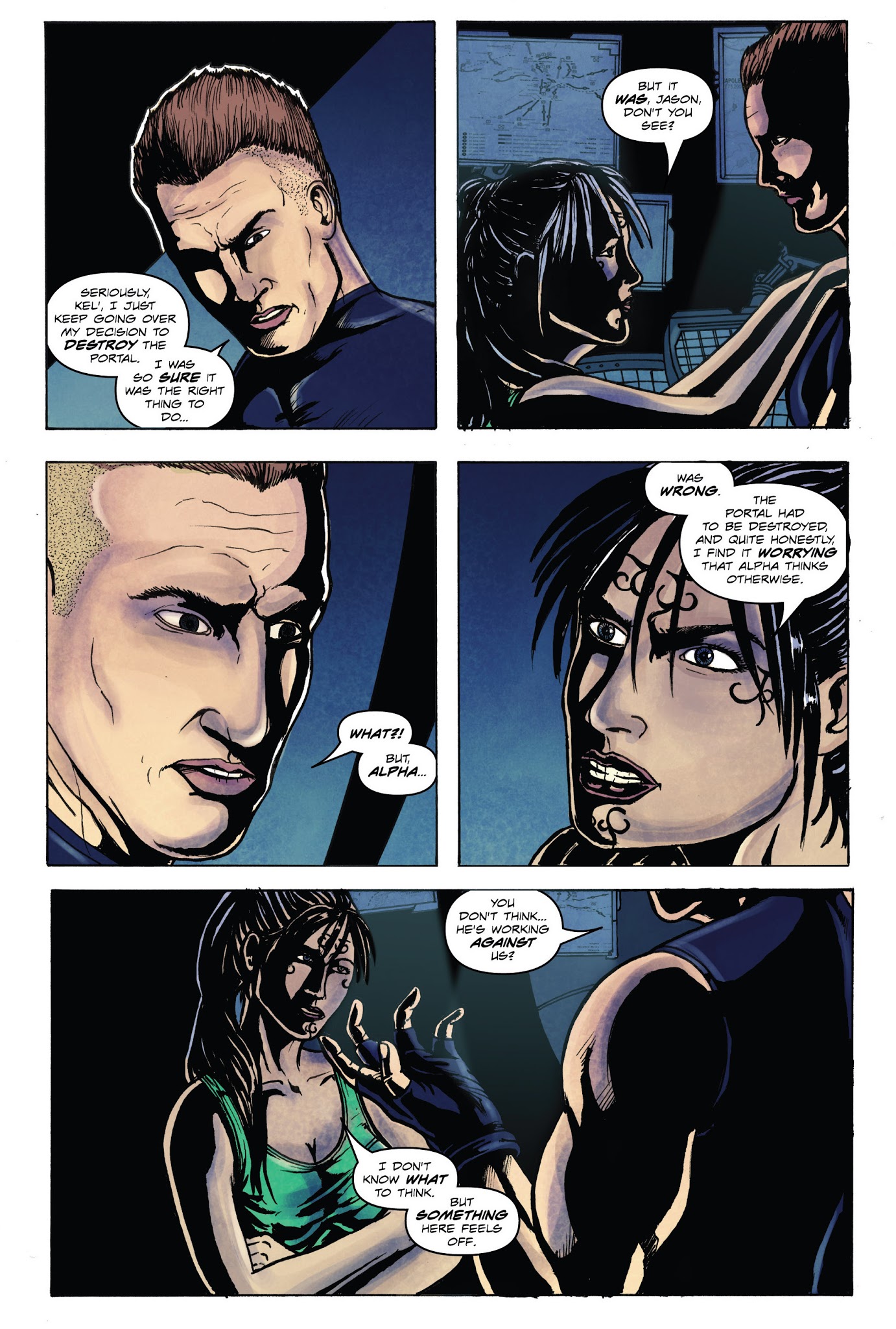 Read online Alpha Gods comic -  Issue #5 - 8