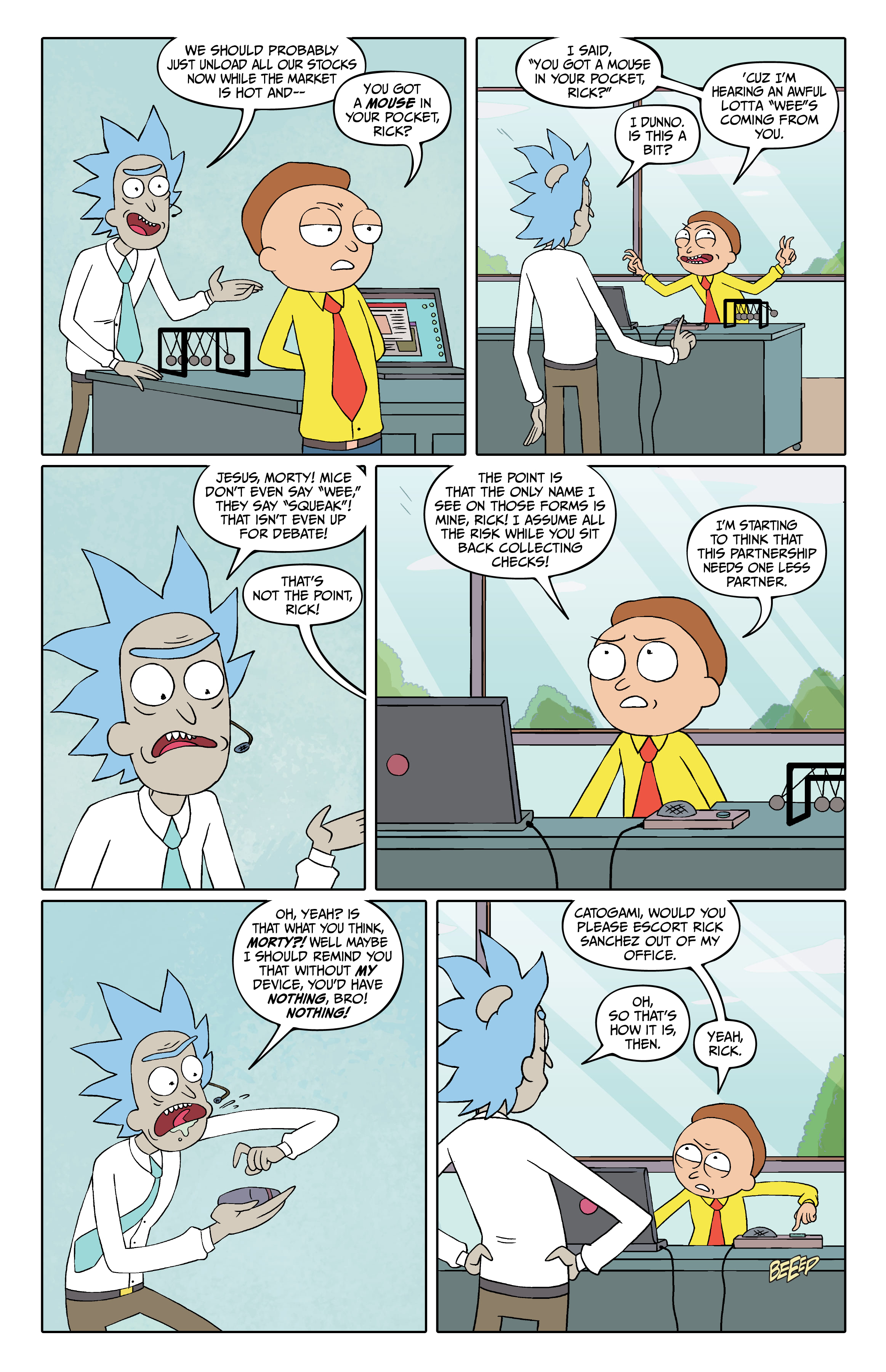 Read online Rick and Morty comic -  Issue # (2015) _Deluxe Edition 1 (Part 1) - 20