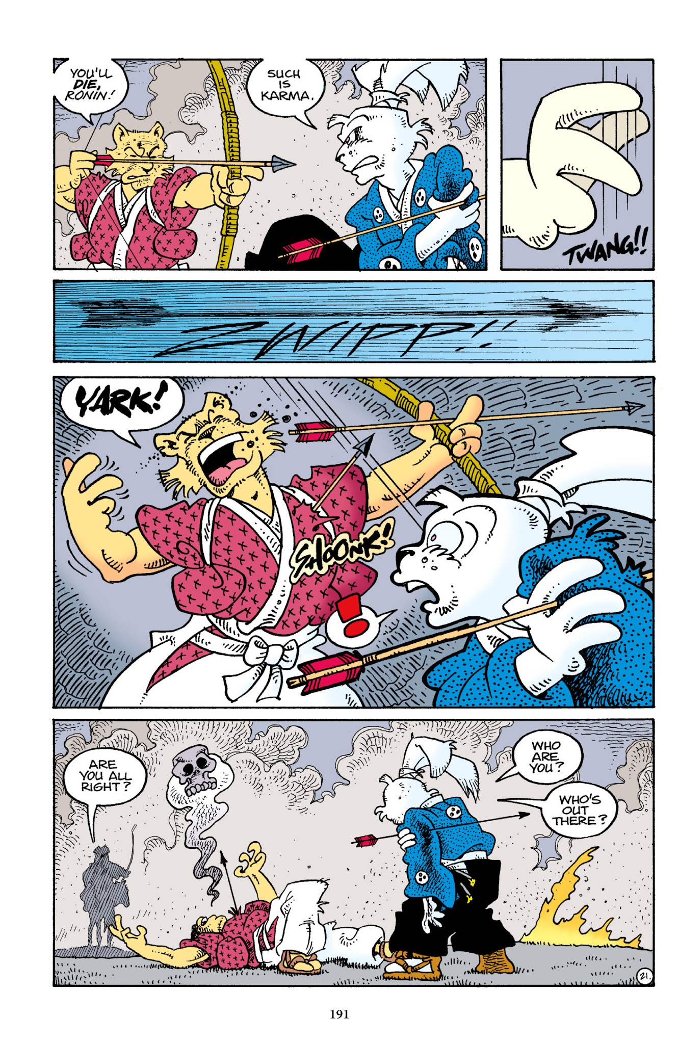 Read online The Usagi Yojimbo Saga comic -  Issue # TPB 2 - 191