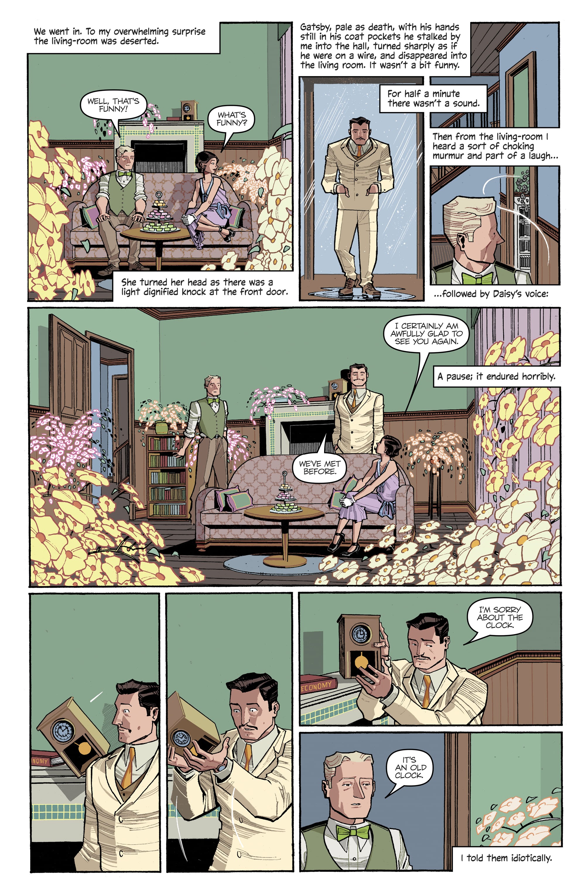 Read online The Great Gatsby comic -  Issue #4 - 5