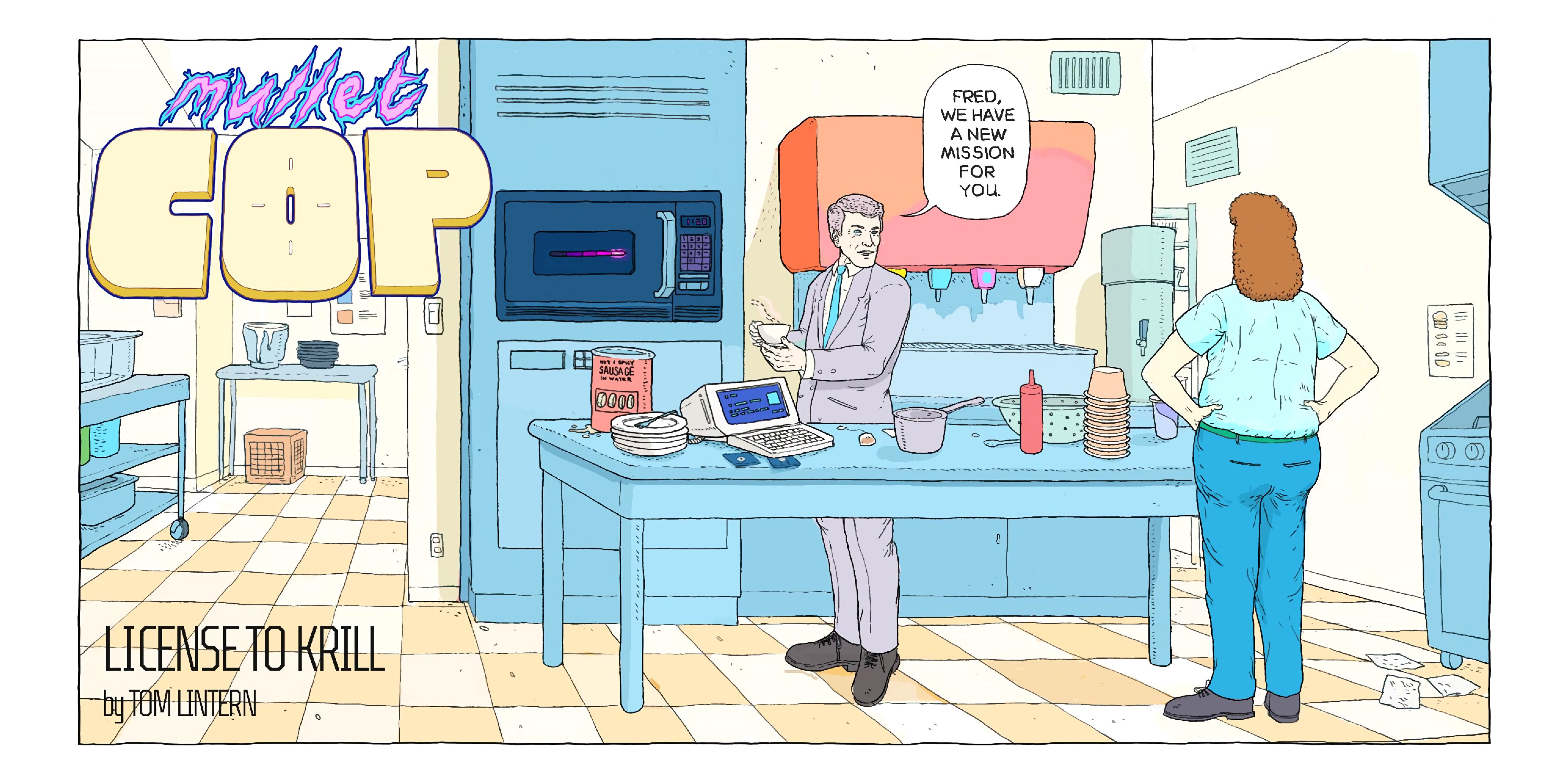Read online Mullet Cop: License to Krill comic -  Issue # Full - 3