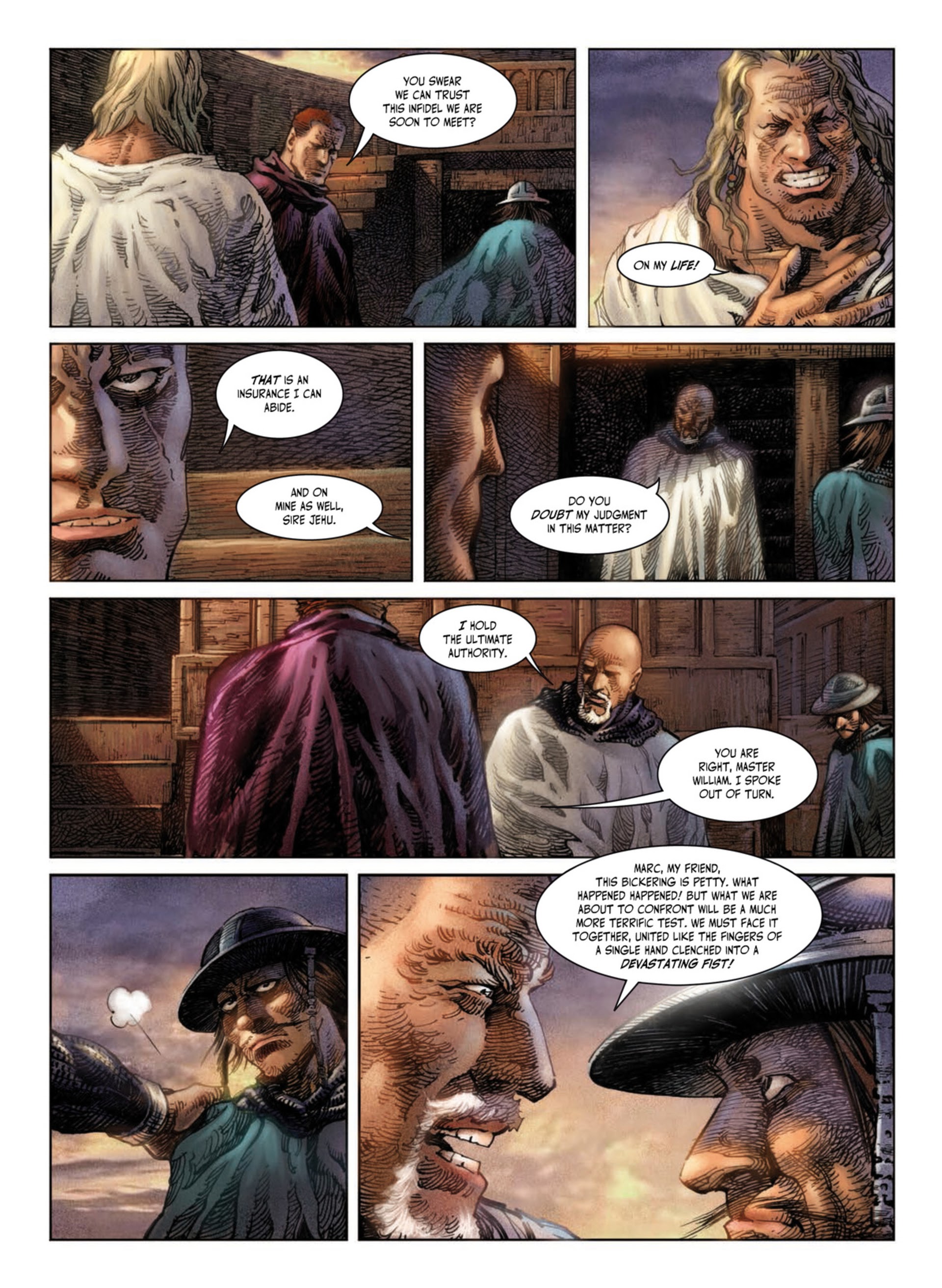 Read online Crusades comic -  Issue #1 - 97