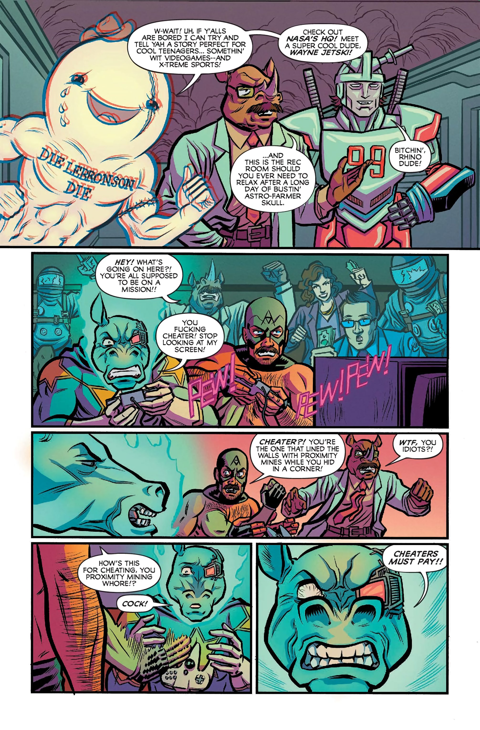 Read online God Hates Astronauts comic -  Issue # _The Omnimegabus (Part 5) - 82