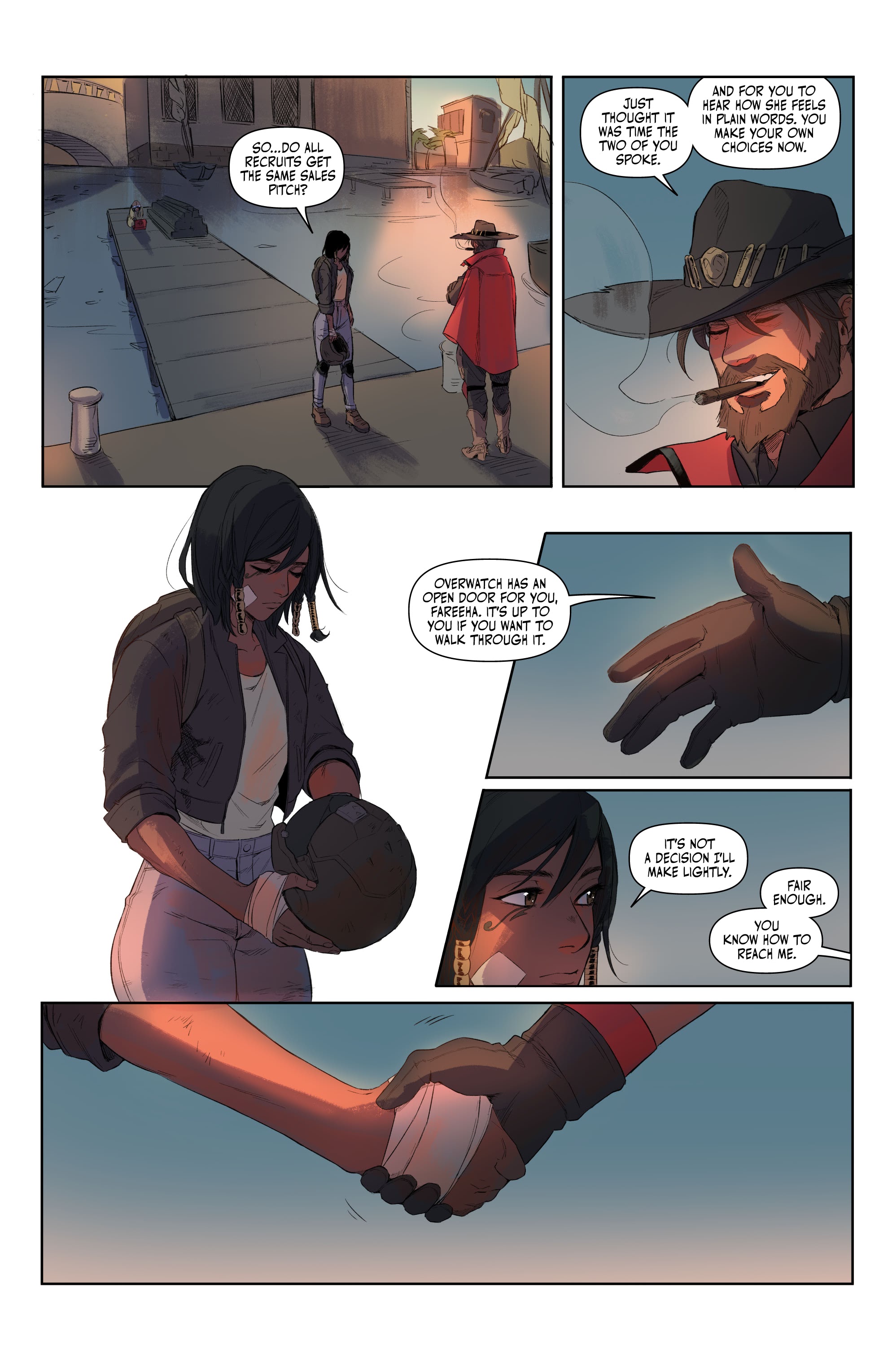 Read online Overwatch: New Blood comic -  Issue #2 - 19