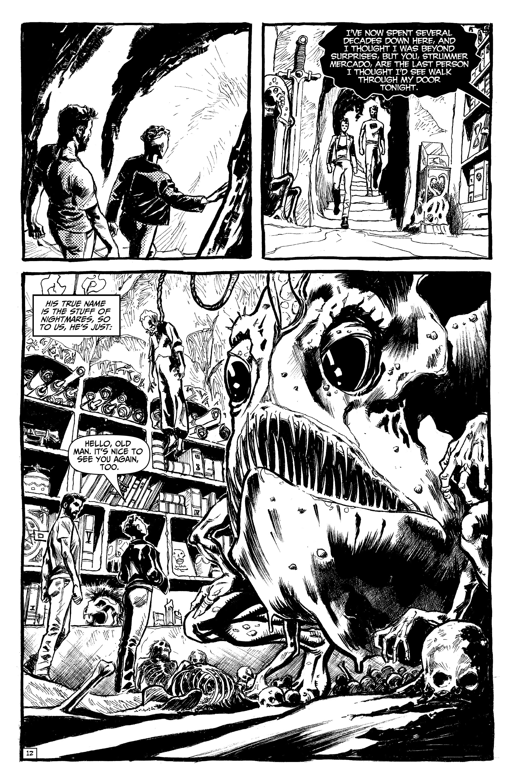 Read online Black's Myth comic -  Issue #3 - 14