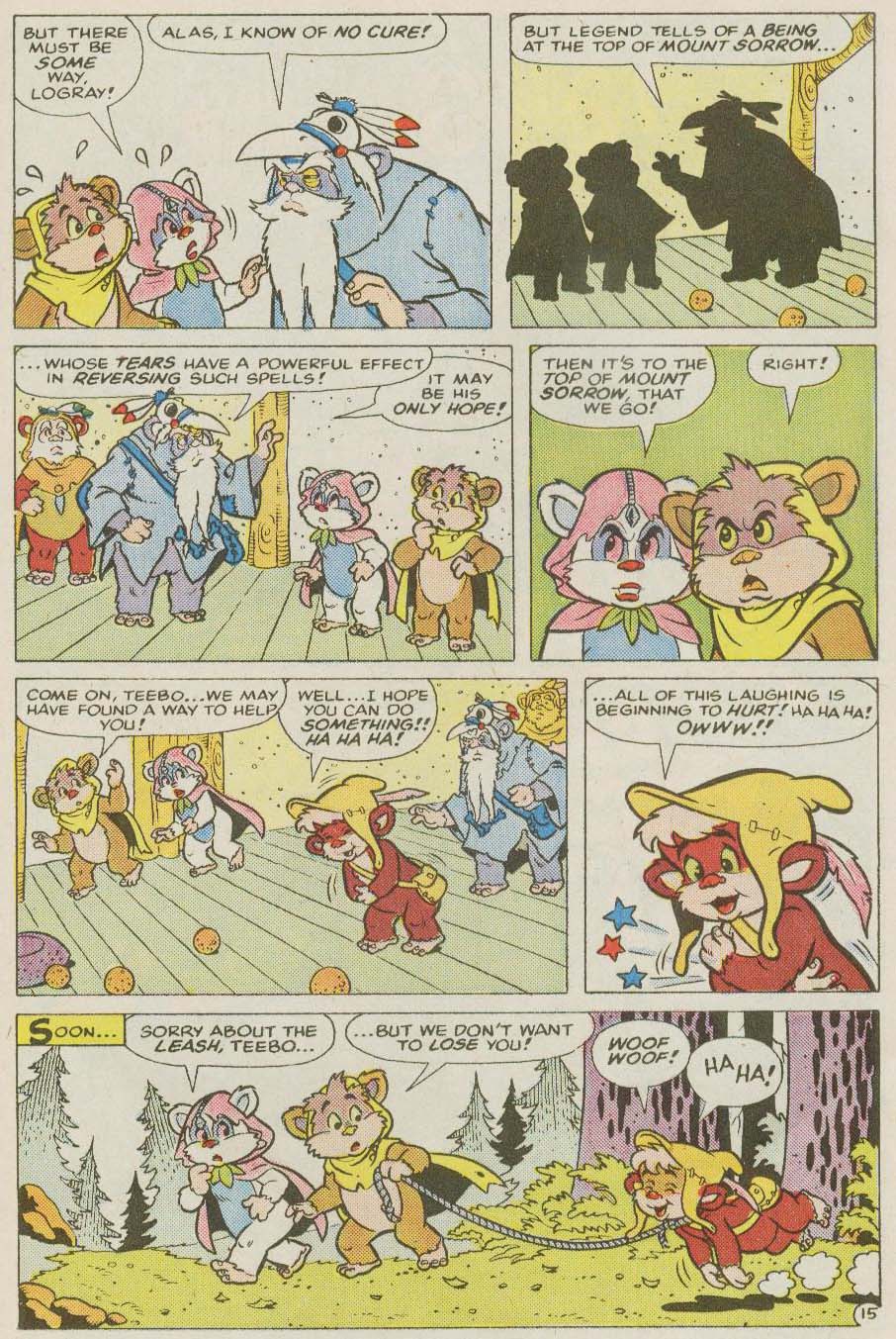 Read online Ewoks (1987) comic -  Issue #7 - 16