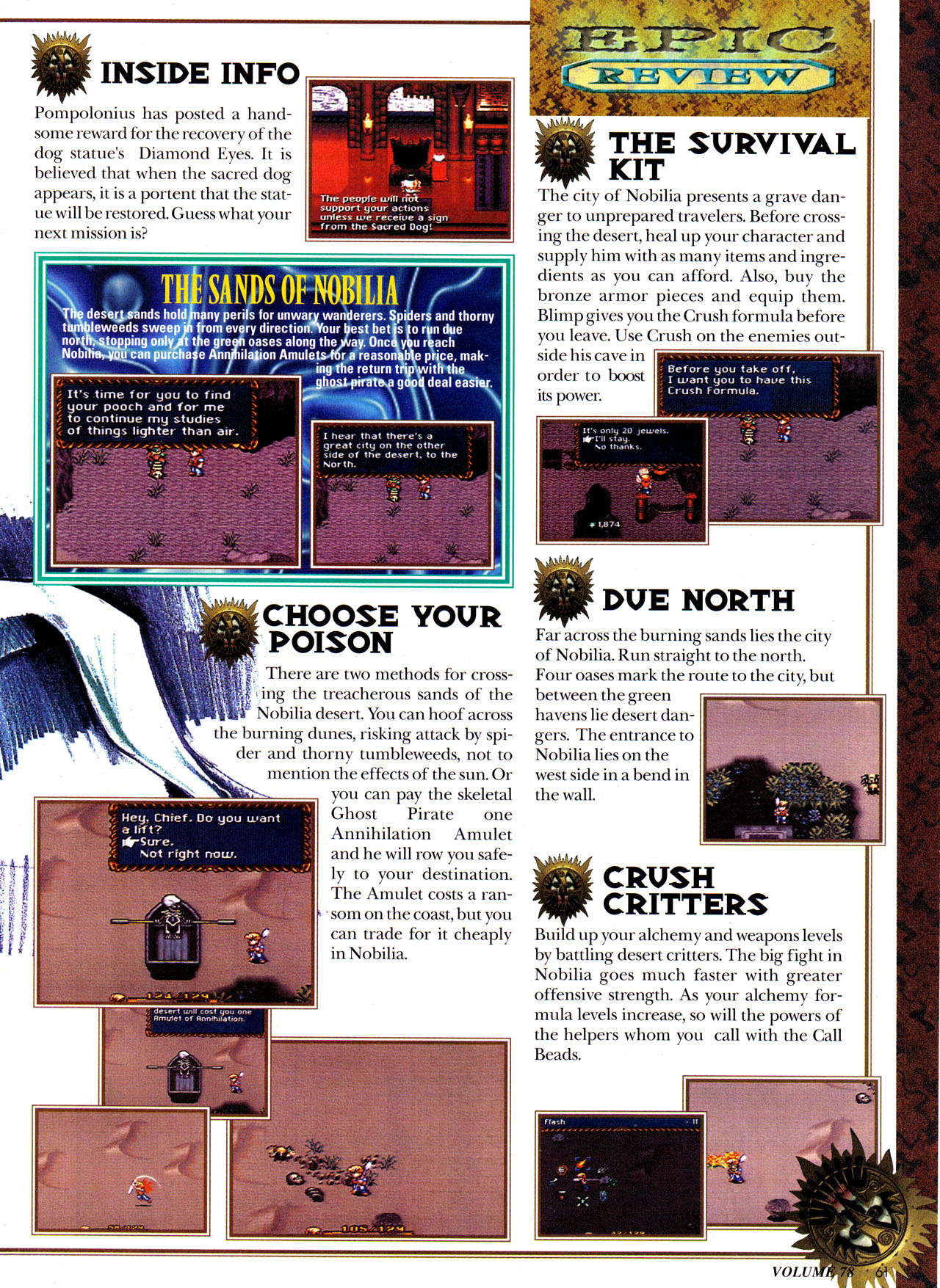Read online Nintendo Power comic -  Issue #78 - 68