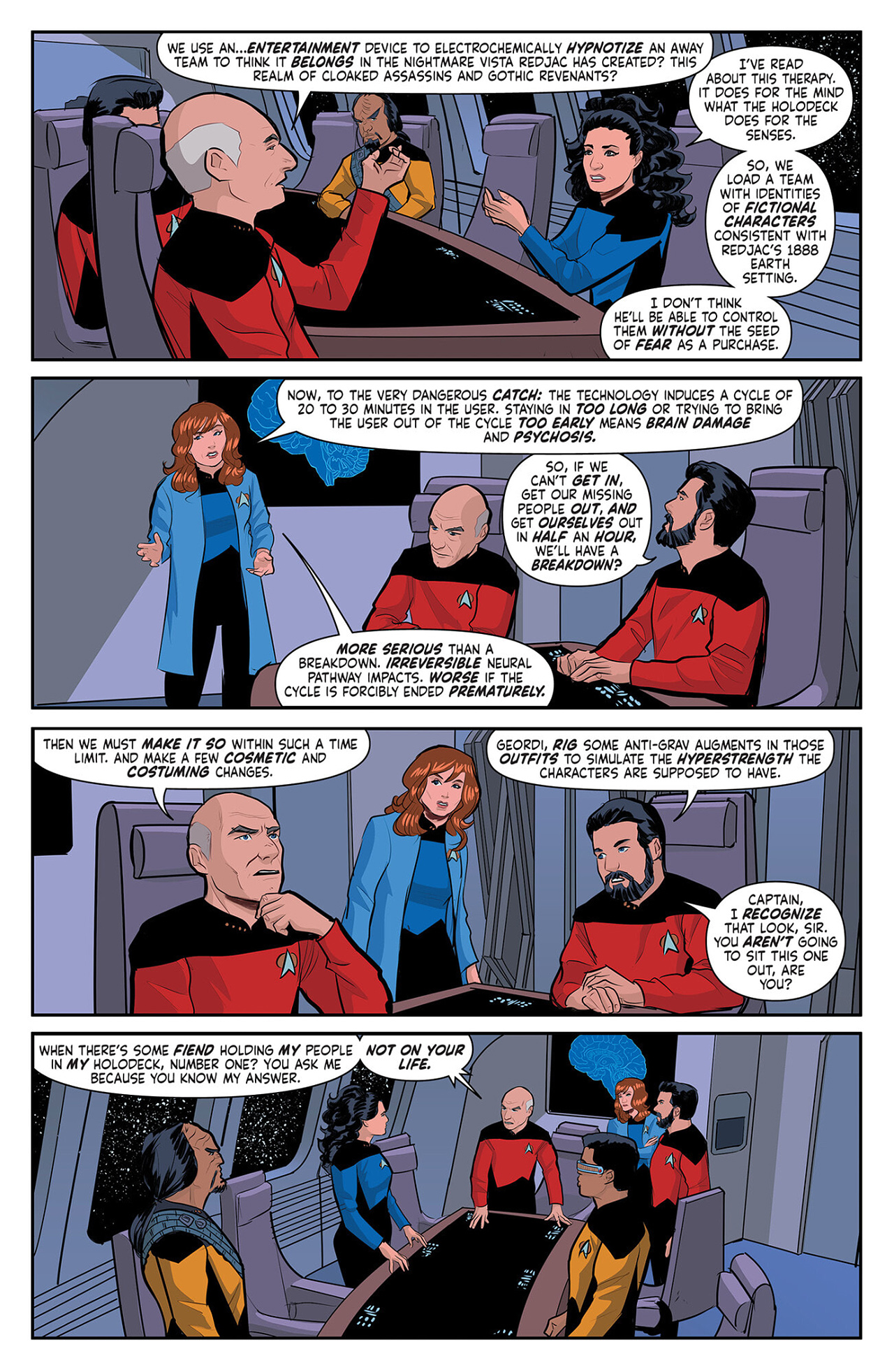 Read online Star Trek: Holo-Ween comic -  Issue #2 - 8