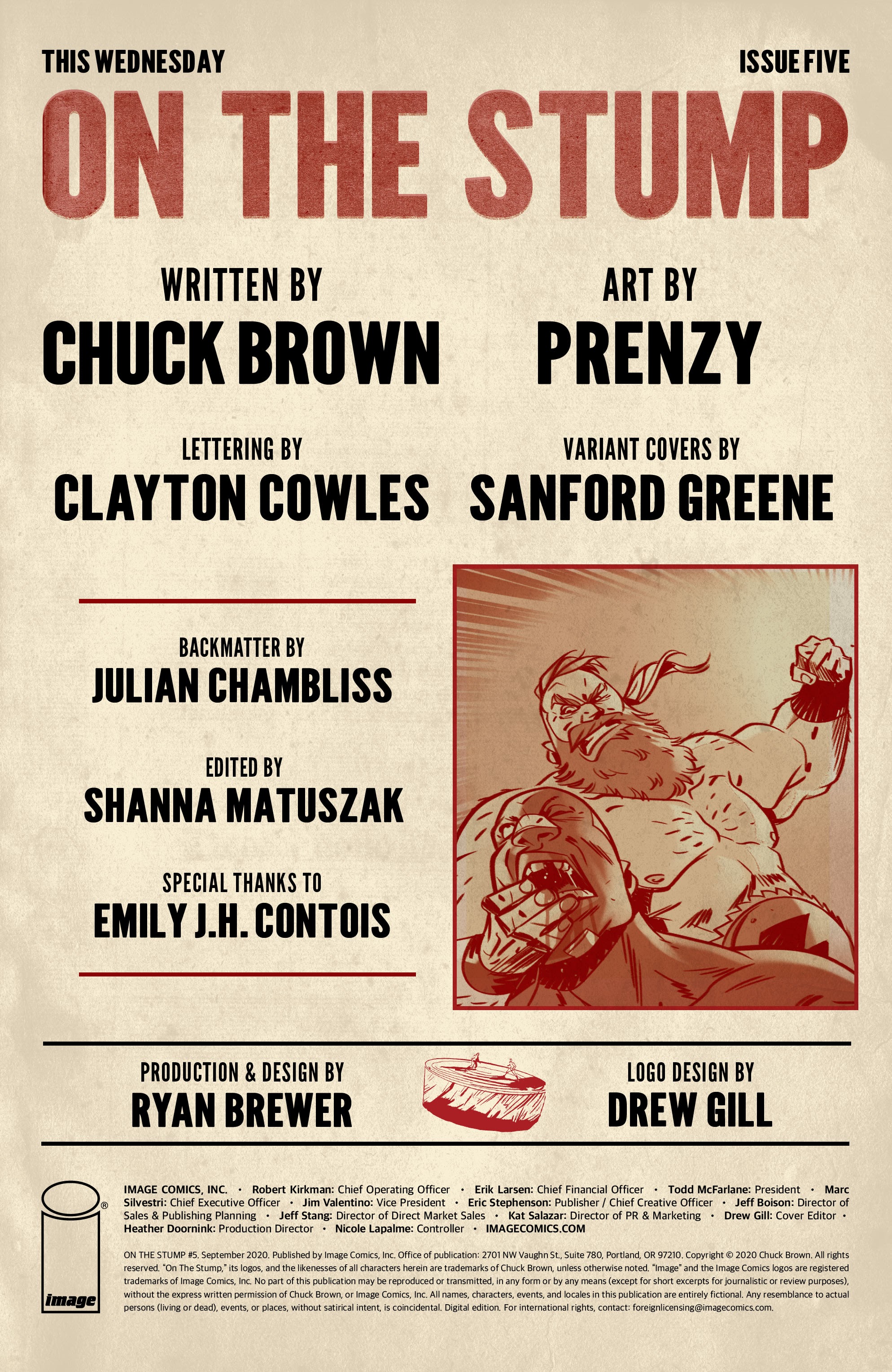 Read online On The Stump comic -  Issue #5 - 2