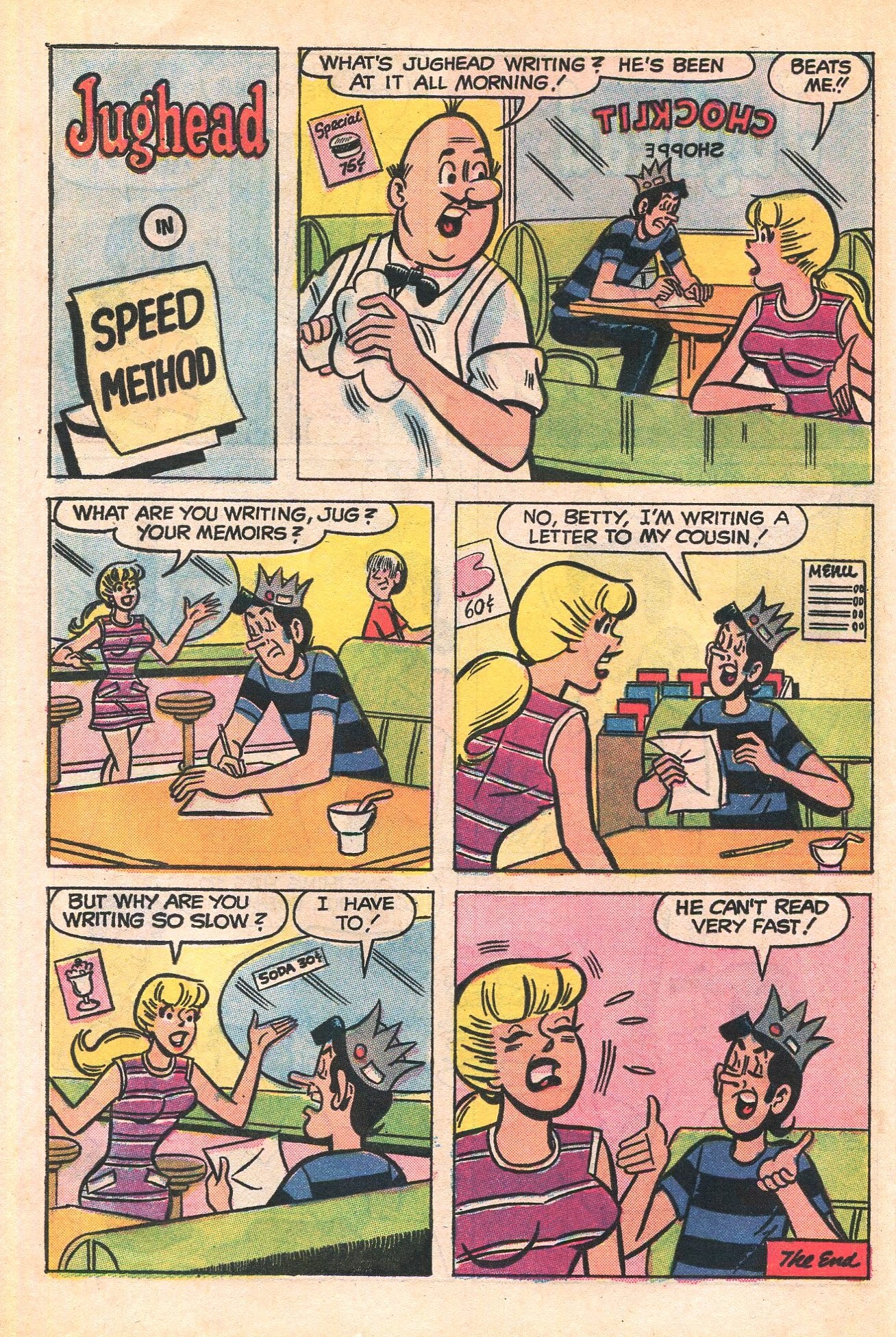 Read online Jughead's Jokes comic -  Issue #37 - 36