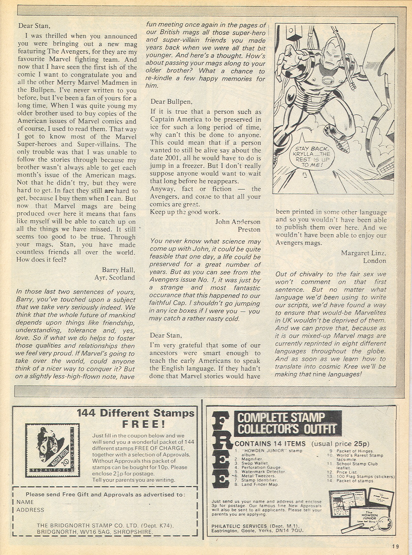 Read online The Avengers (1973) comic -  Issue #8 - 19