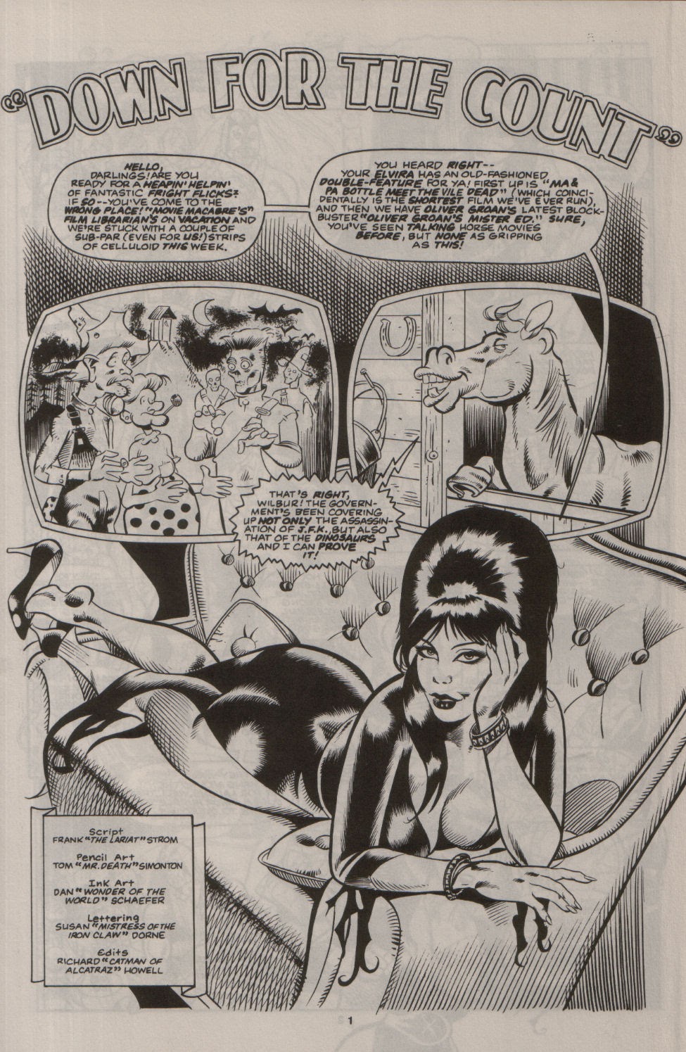 Read online Elvira, Mistress of the Dark comic -  Issue #21 - 2