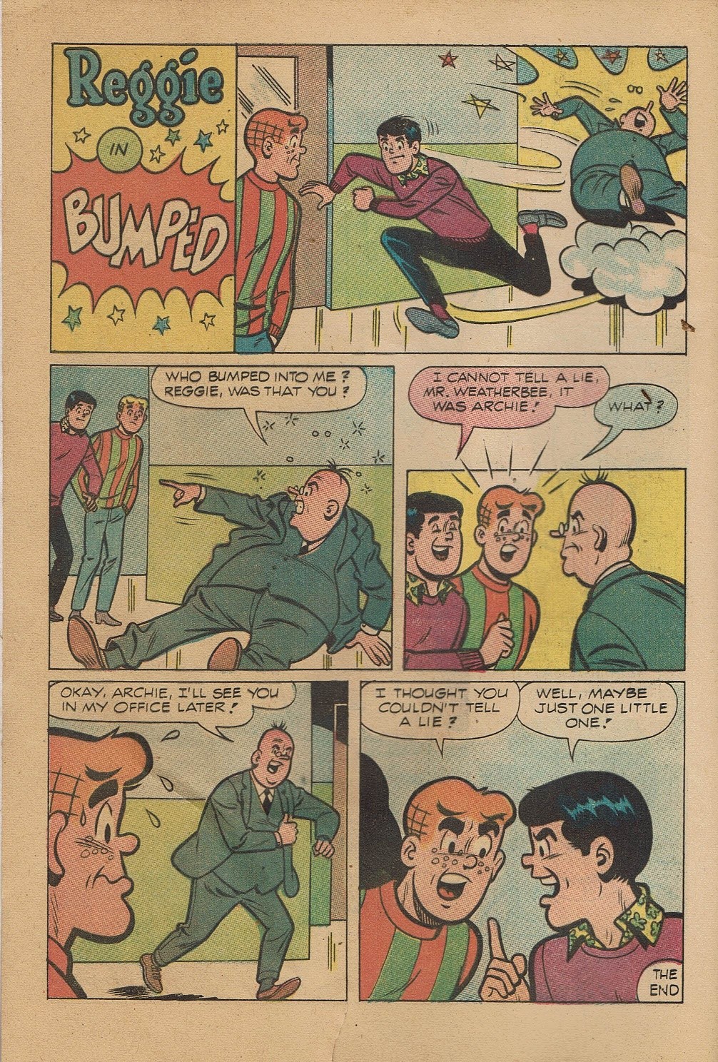 Read online Reggie's Wise Guy Jokes comic -  Issue #3 - 4