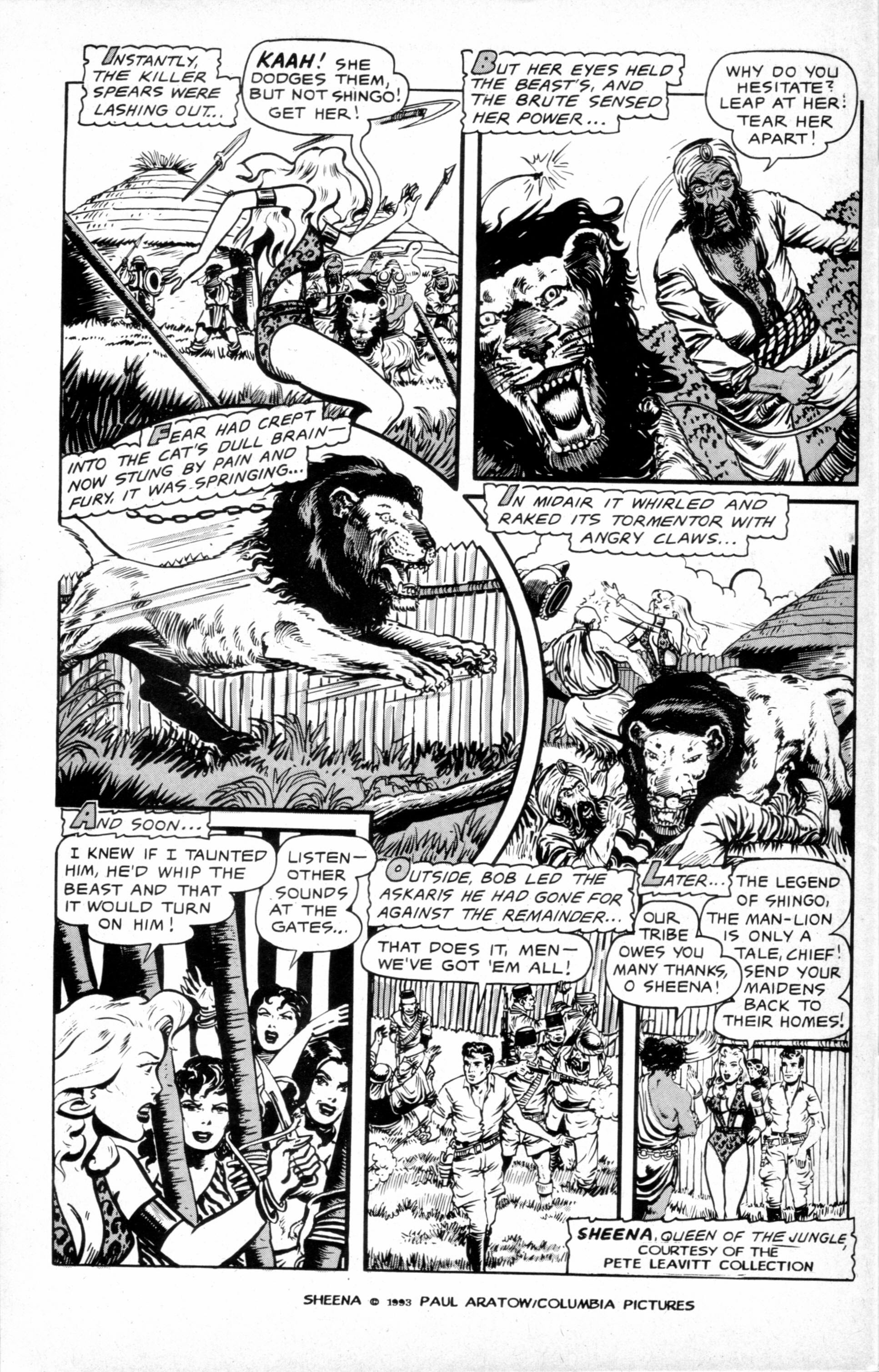 Read online Jungle Girls (1988) comic -  Issue #12 - 30
