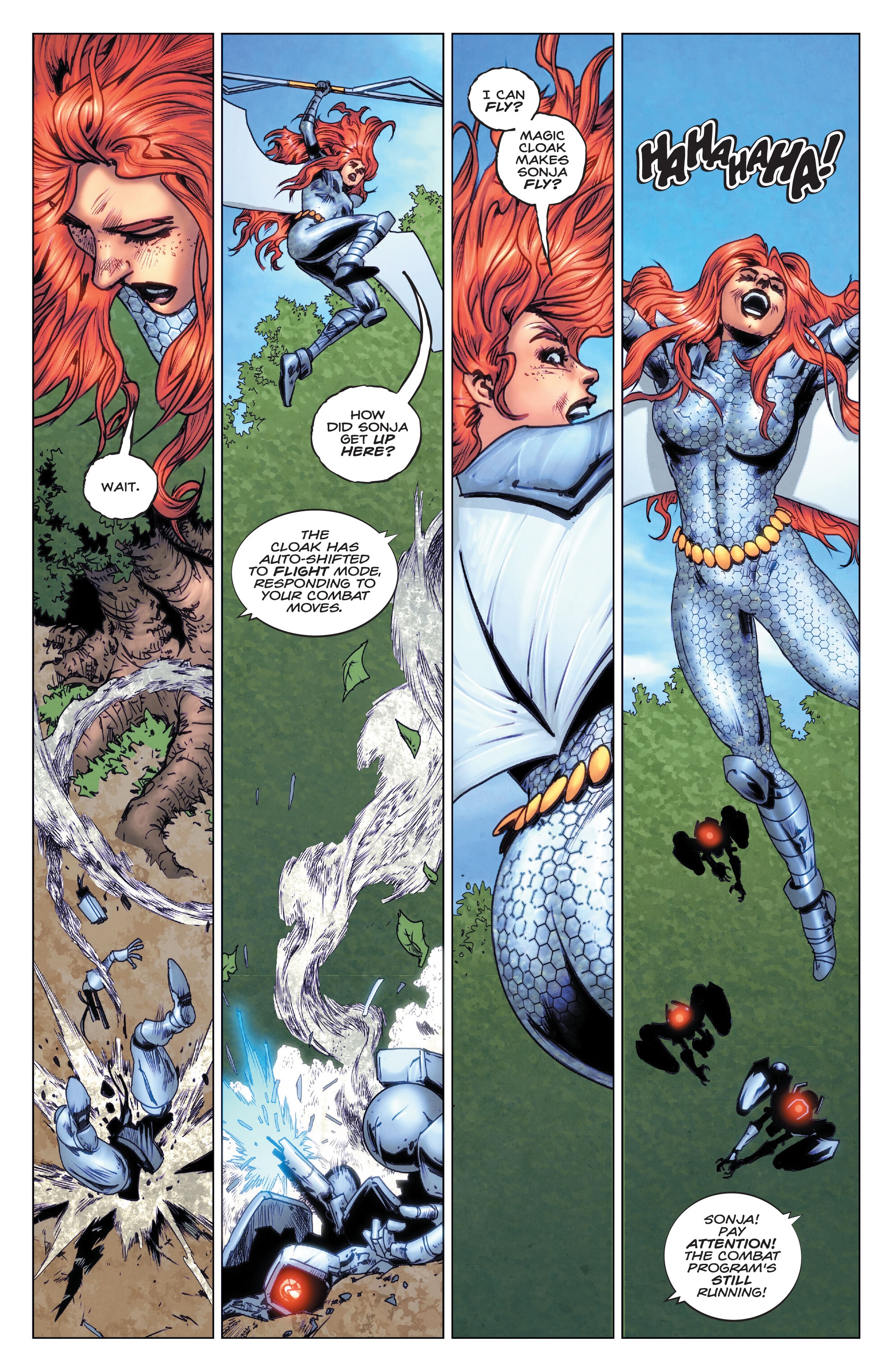 Read online Red Sonja: The Superpowers comic -  Issue # TPB (Part 1) - 85