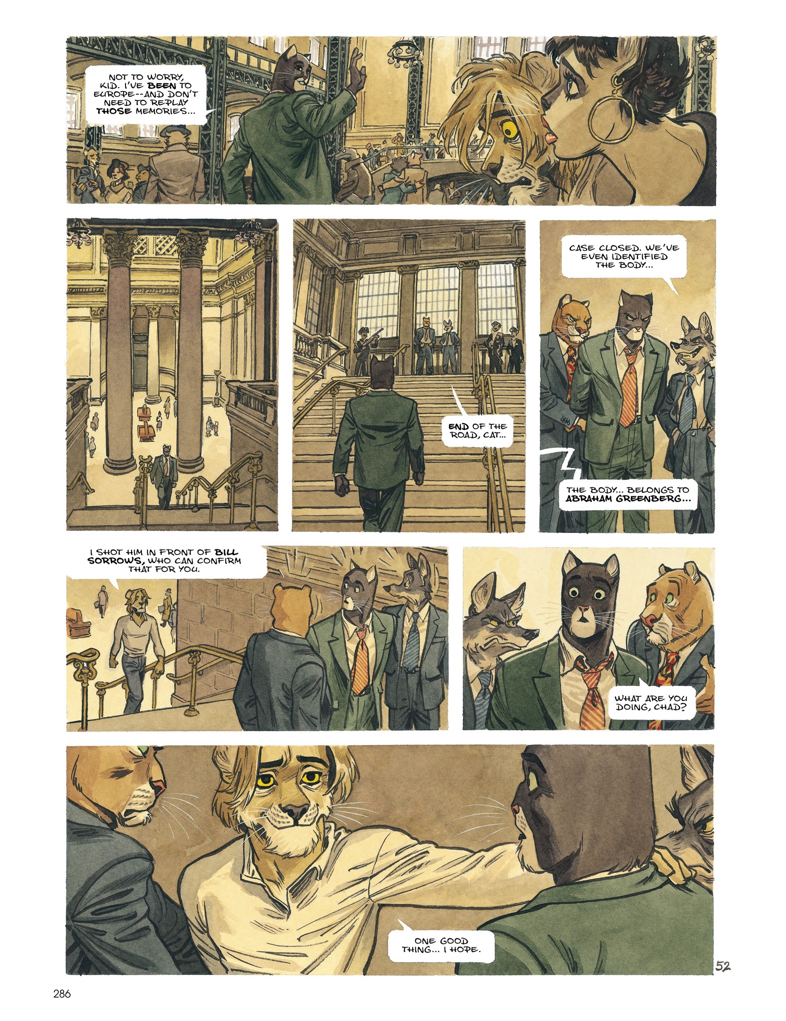 Read online Blacksad: The Collected Stories comic -  Issue # TPB (Part 3) - 88