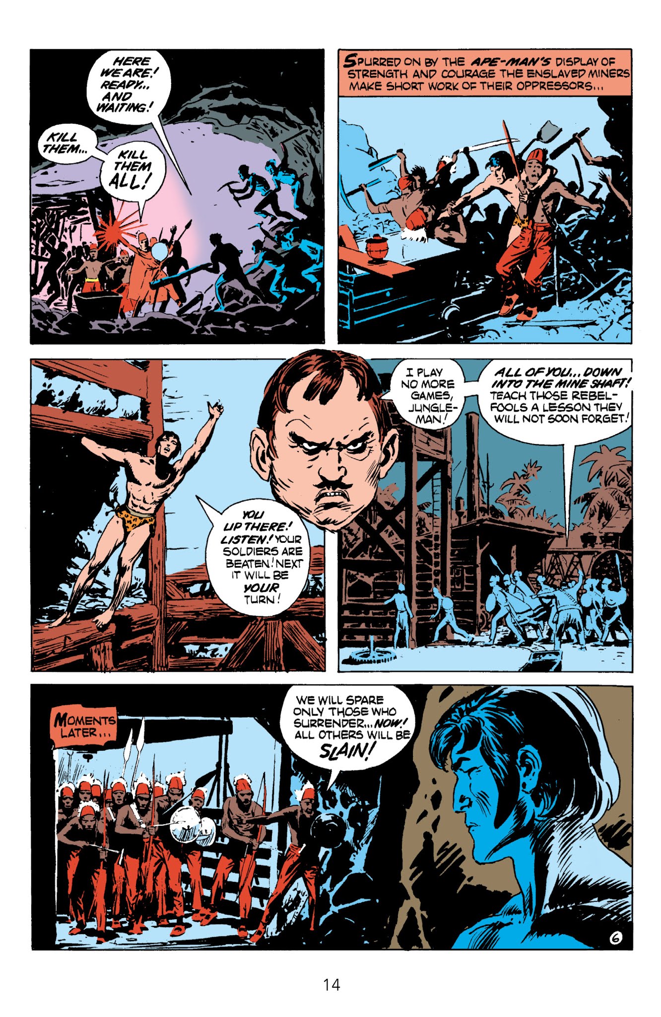 Read online Edgar Rice Burroughs' Tarzan The Joe Kubert Years comic -  Issue # TPB 2 (Part 1) - 16