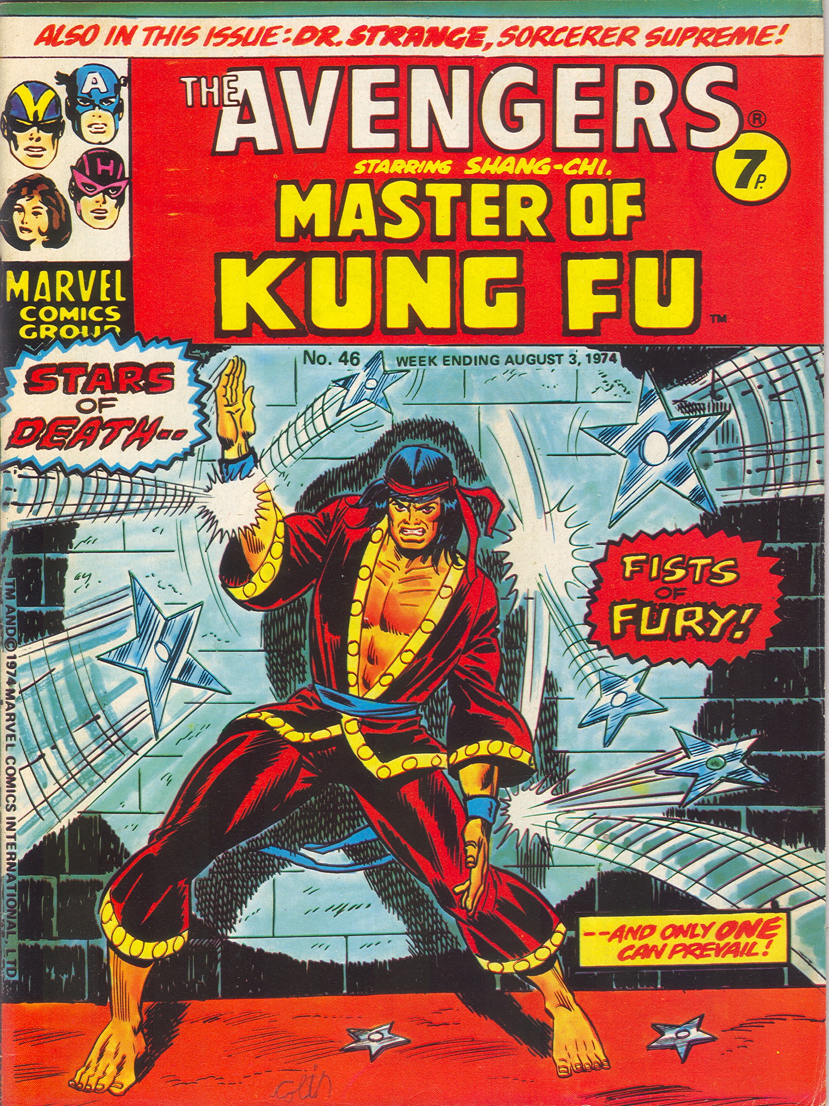 Read online The Avengers (1973) comic -  Issue #46 - 1