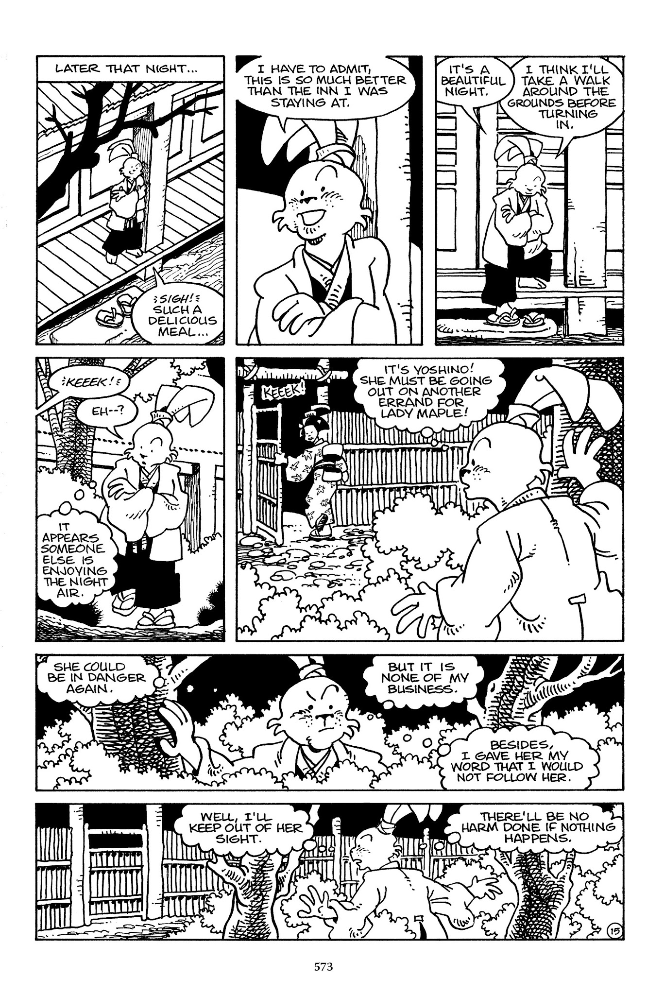 Read online The Usagi Yojimbo Saga comic -  Issue # TPB 2 - 565