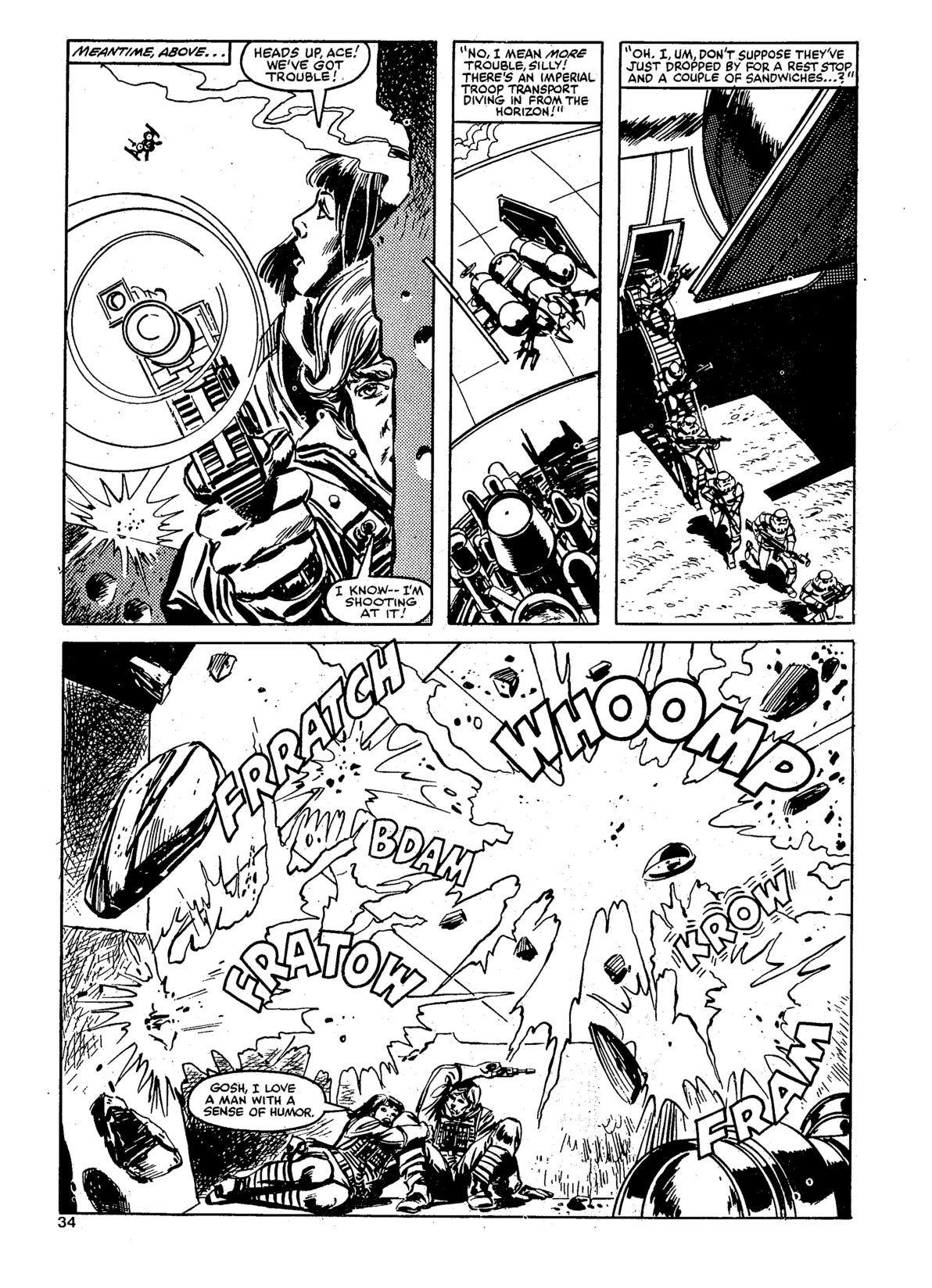 Read online Star Wars Weekly comic -  Issue #157 - 34