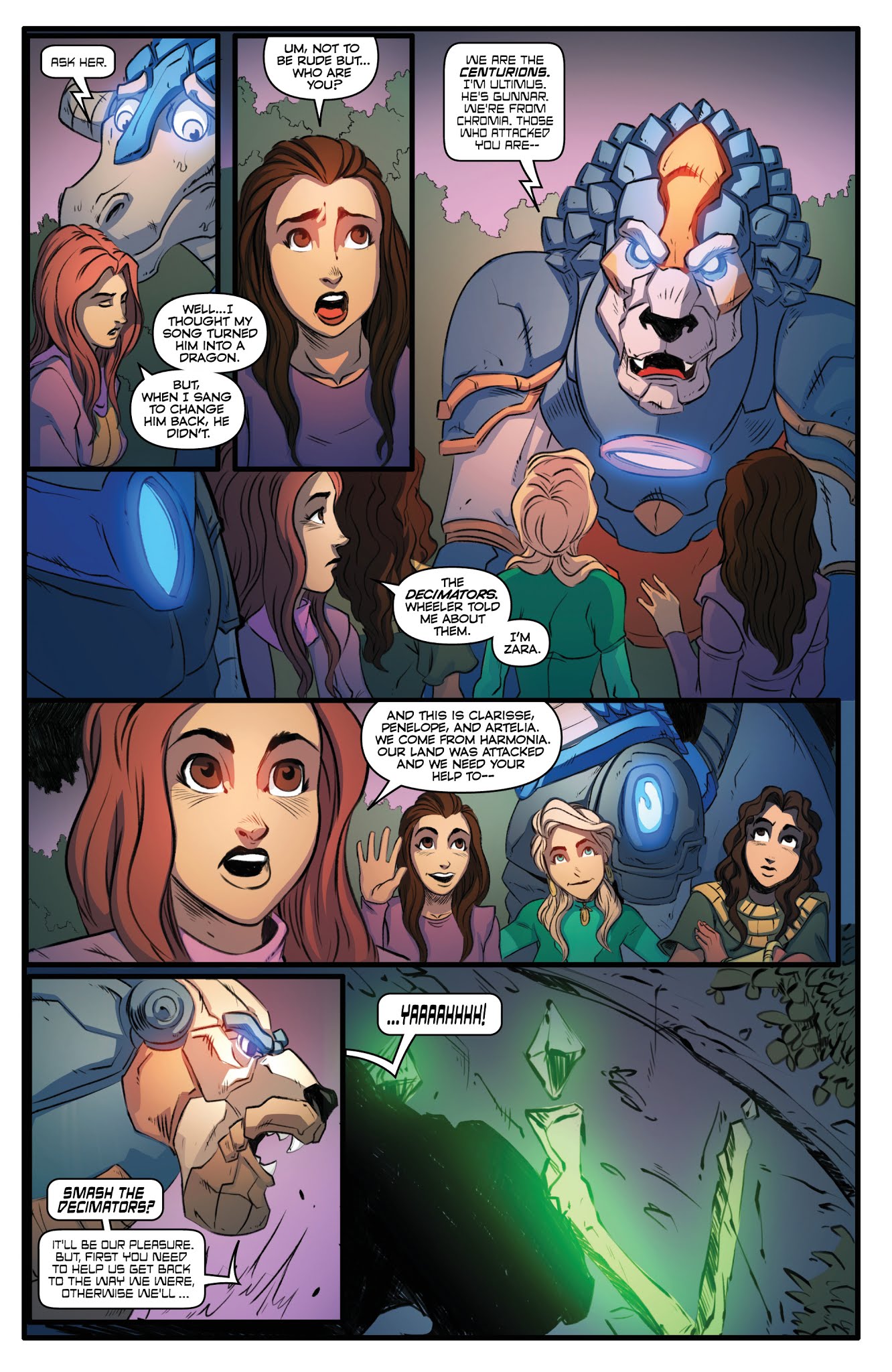 Read online Robots Versus Princesses comic -  Issue #3 - 7