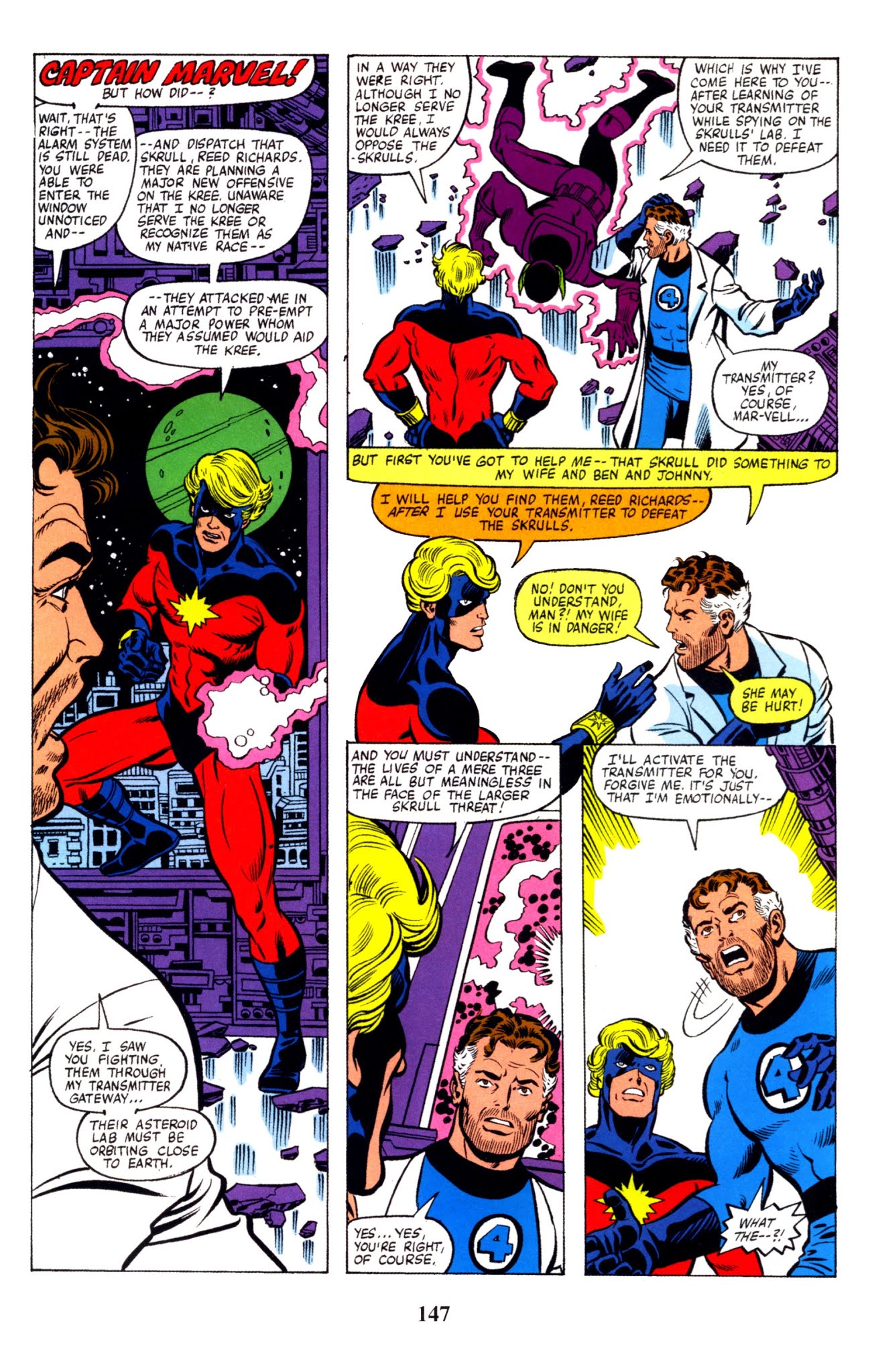 Read online Fantastic Four Visionaries: George Perez comic -  Issue # TPB 2 (Part 2) - 45