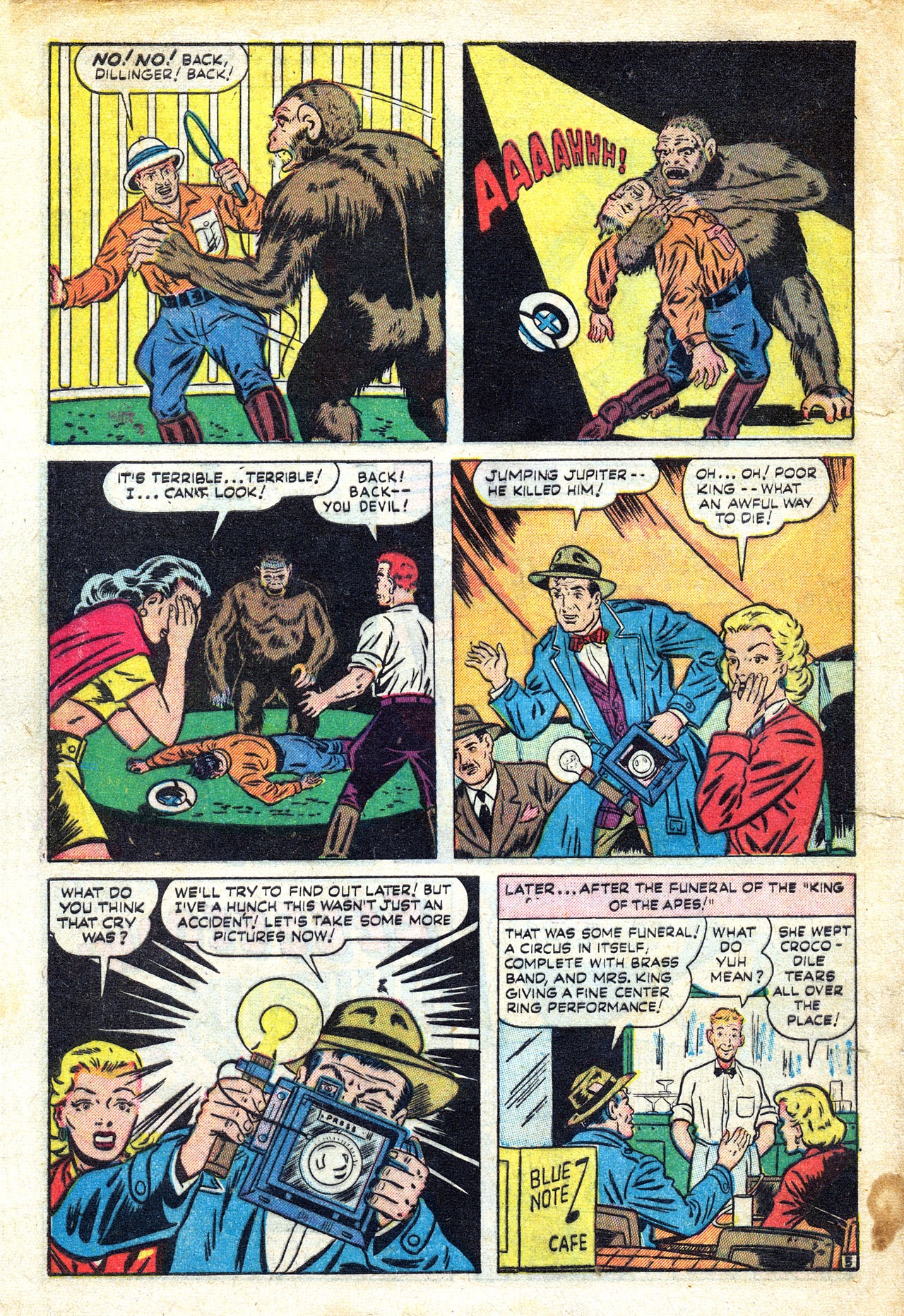 Read online Casey Crime Photographer comic -  Issue #1 - 8