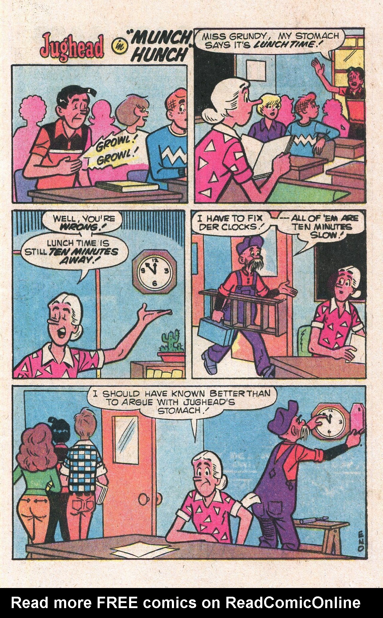 Read online Jughead's Jokes comic -  Issue #64 - 13