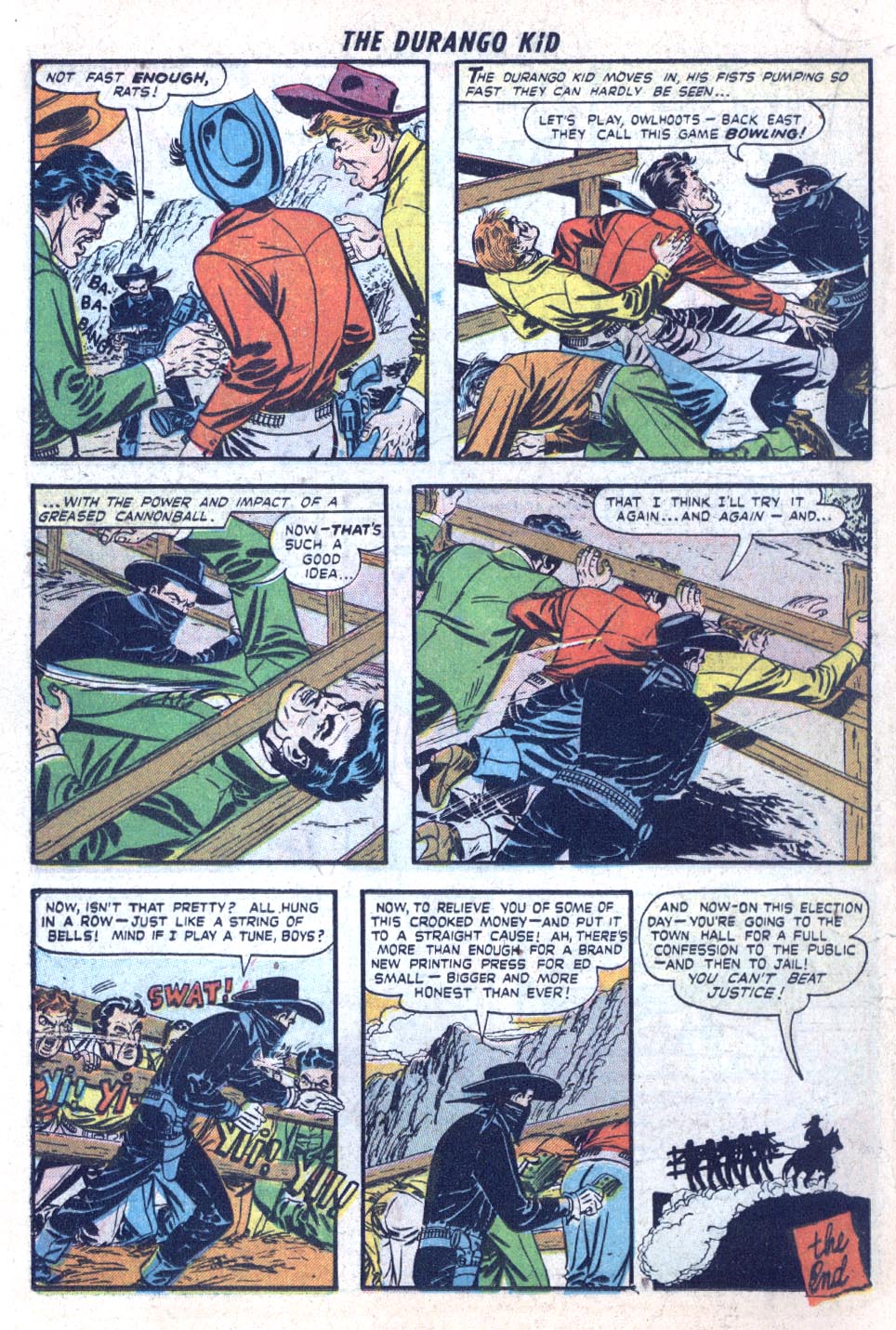 Read online Charles Starrett as The Durango Kid comic -  Issue #7 - 18