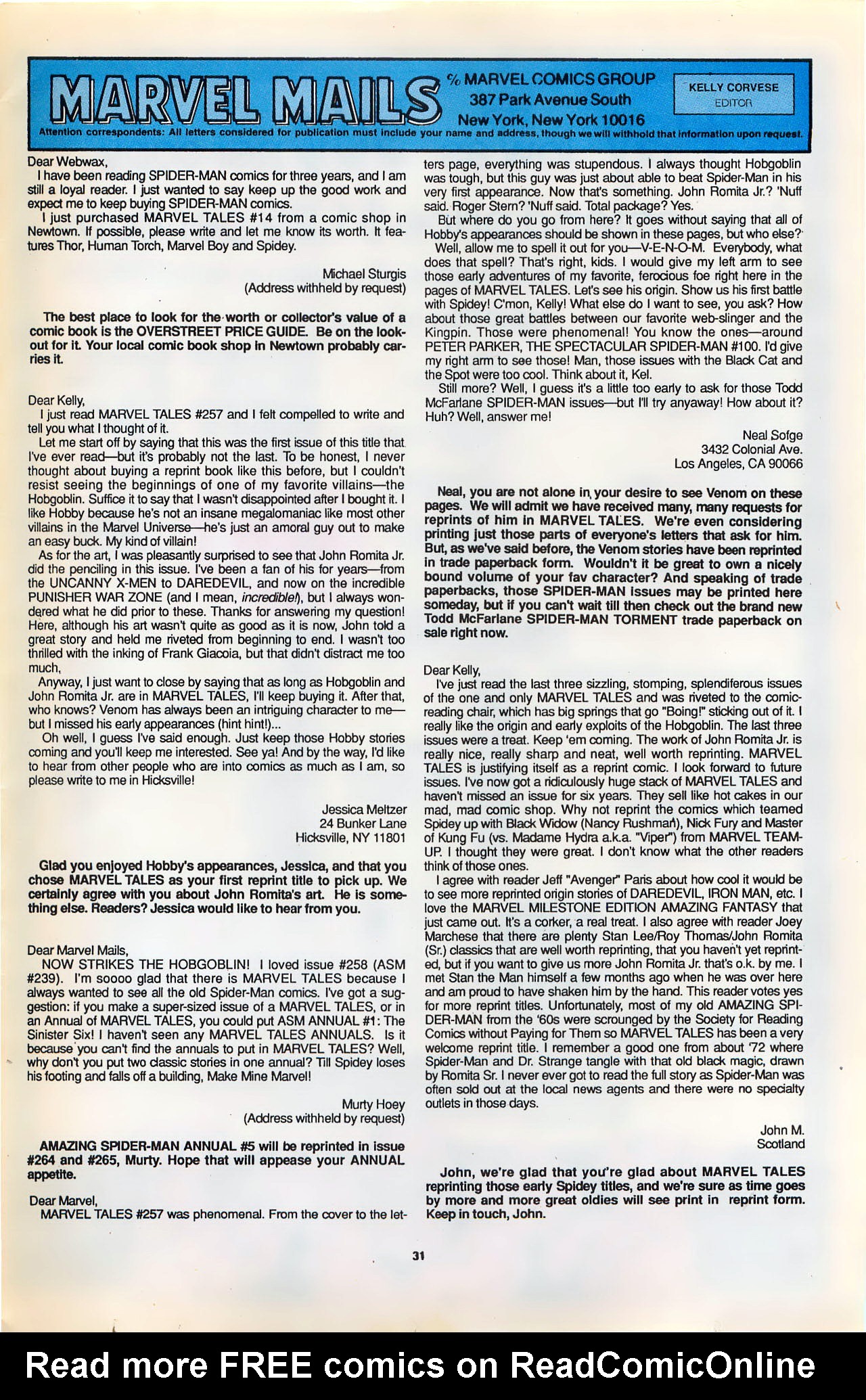 Read online Marvel Tales (1964) comic -  Issue #262 - 34