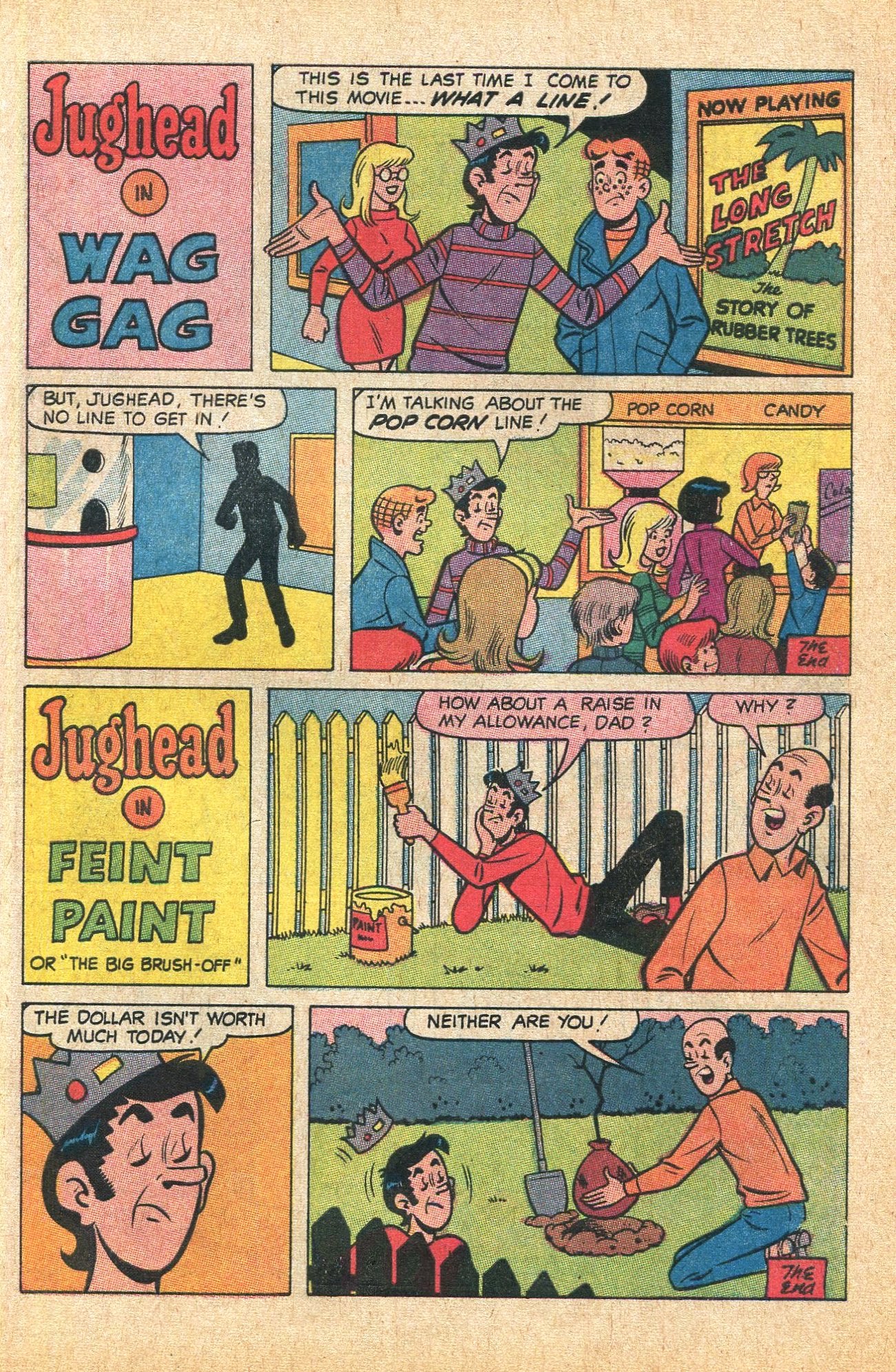 Read online Jughead's Jokes comic -  Issue #10 - 61