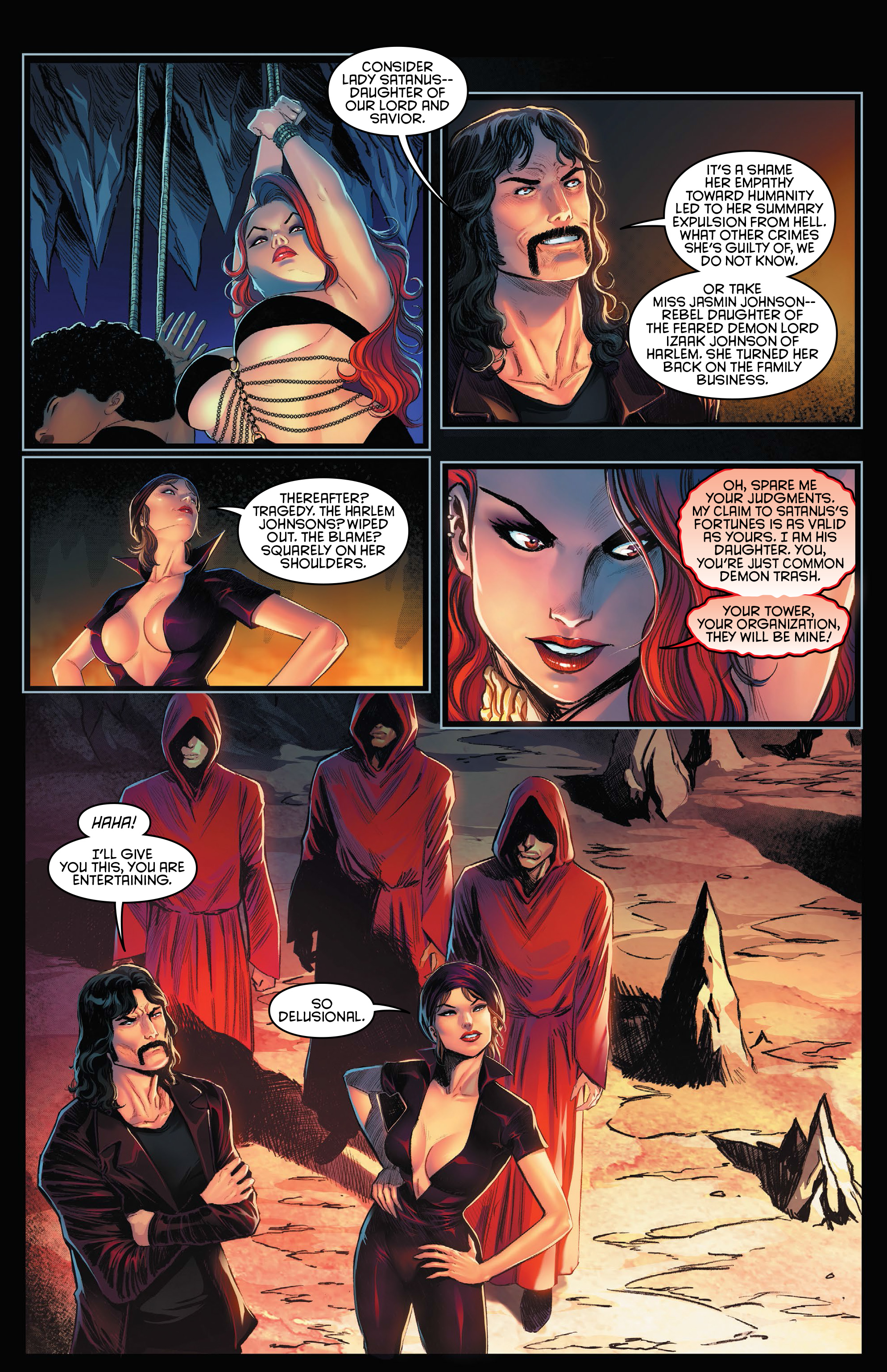 Read online Lady Satanus: Sinister Urge comic -  Issue # TPB - 28