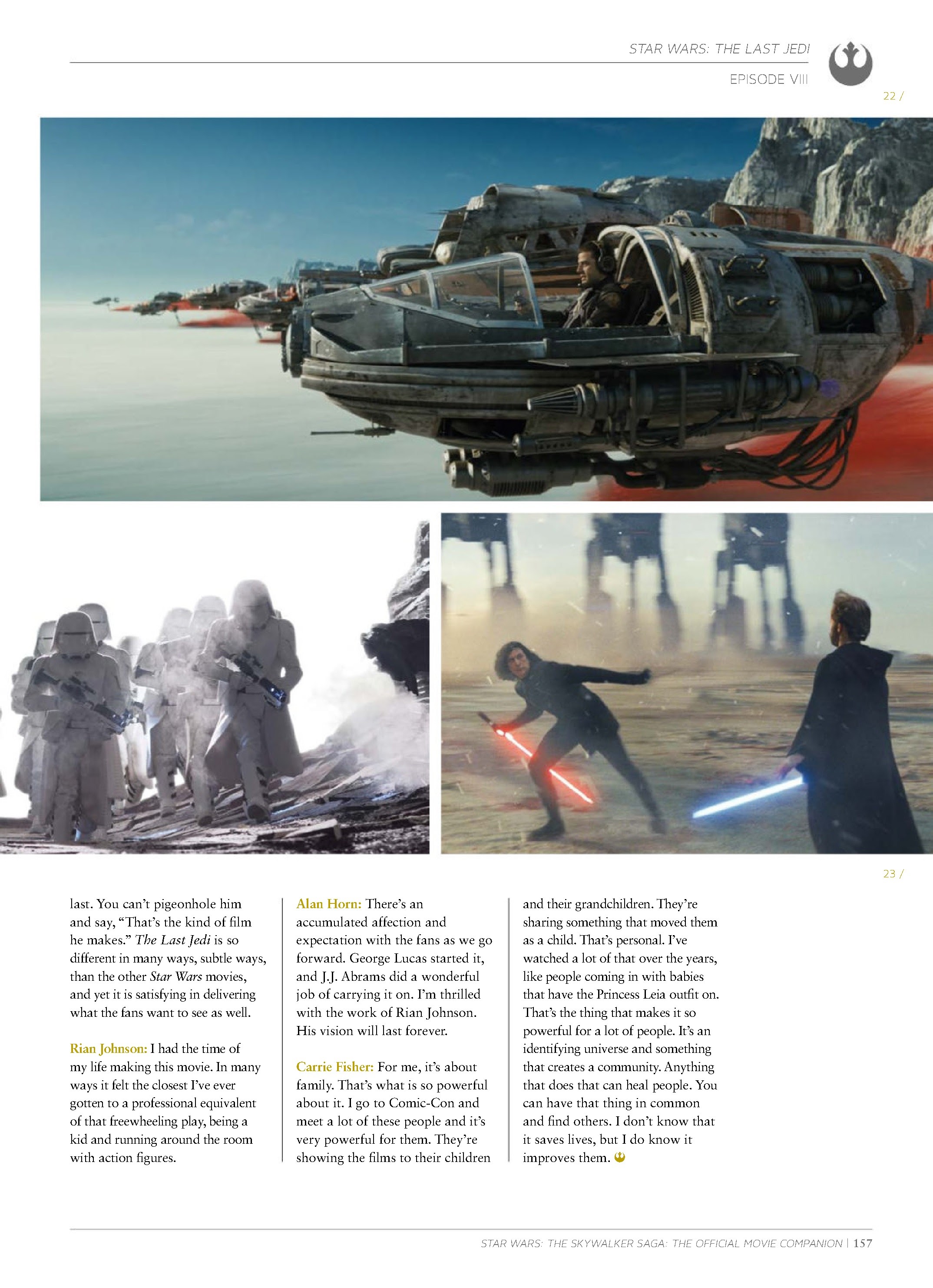 Read online Star Wars: The Skywalker Saga The Official Collector's Edition Book comic -  Issue # TPB (Part 2) - 58