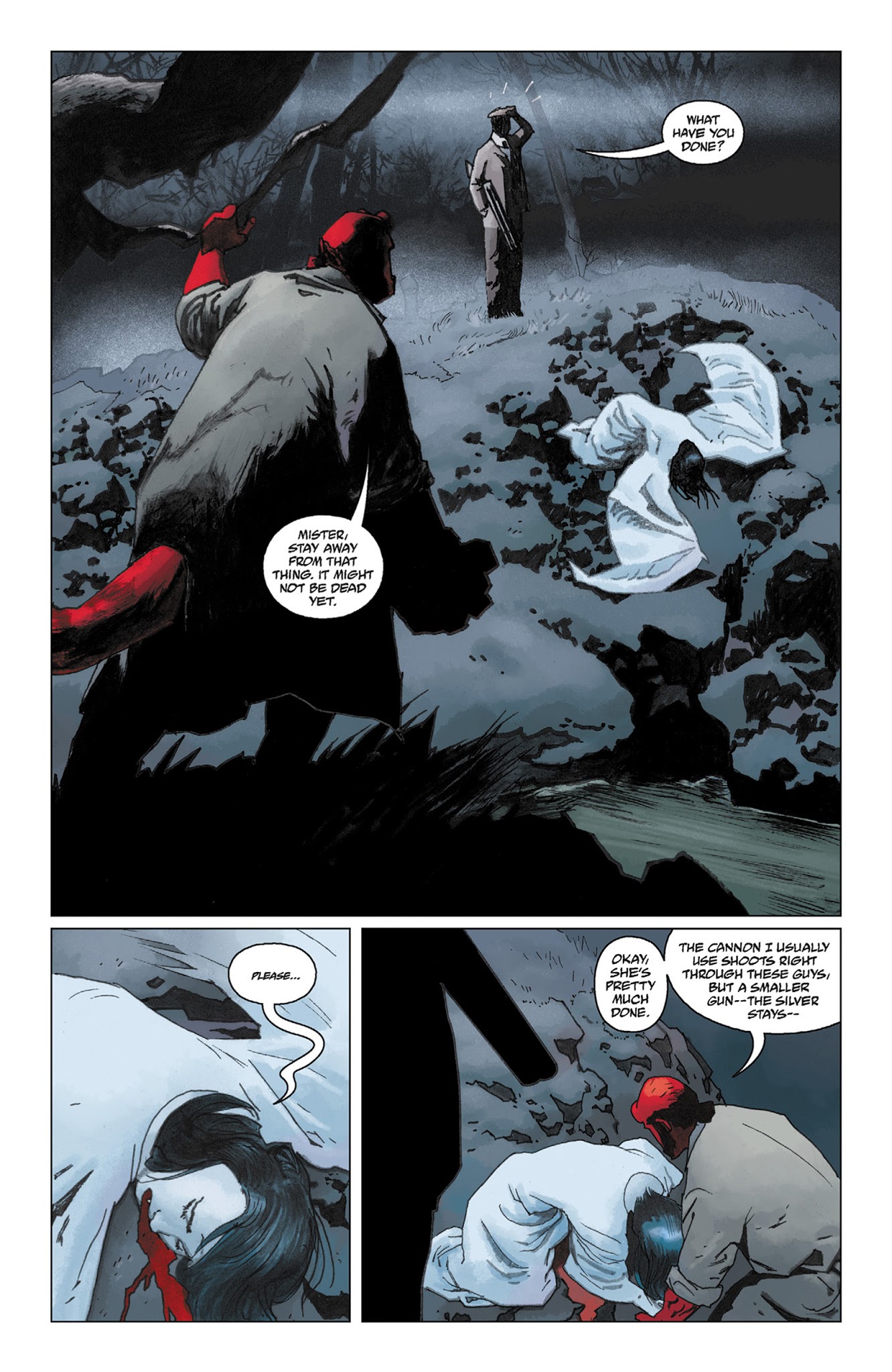 Read online Hellboy: The Bride Of Hell  and Others comic -  Issue # TPB - 74