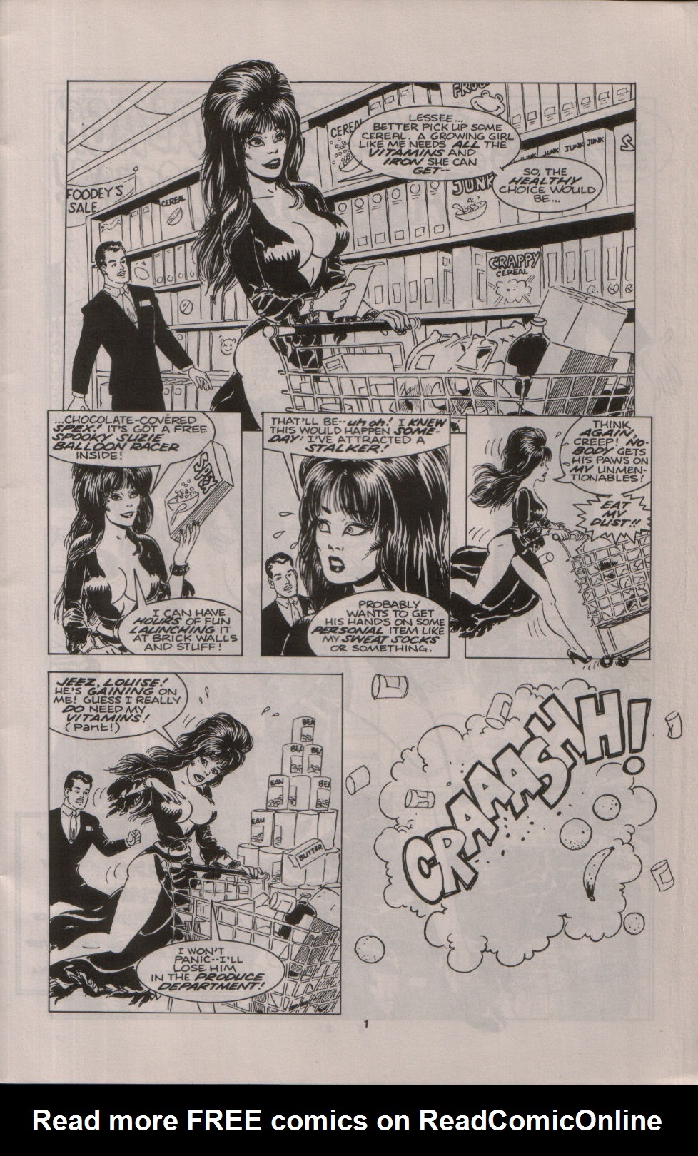 Read online Elvira, Mistress of the Dark comic -  Issue #22 - 2